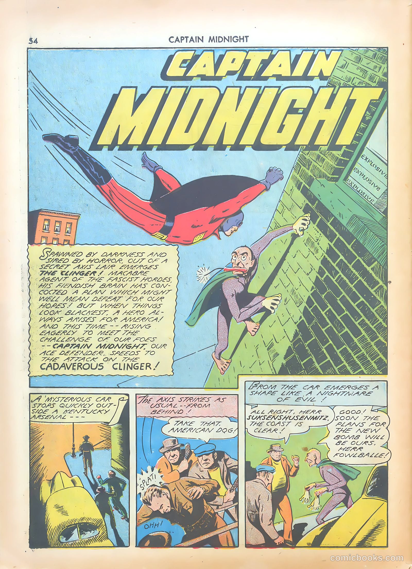 Captain Midnight #7 — page 54 of 68