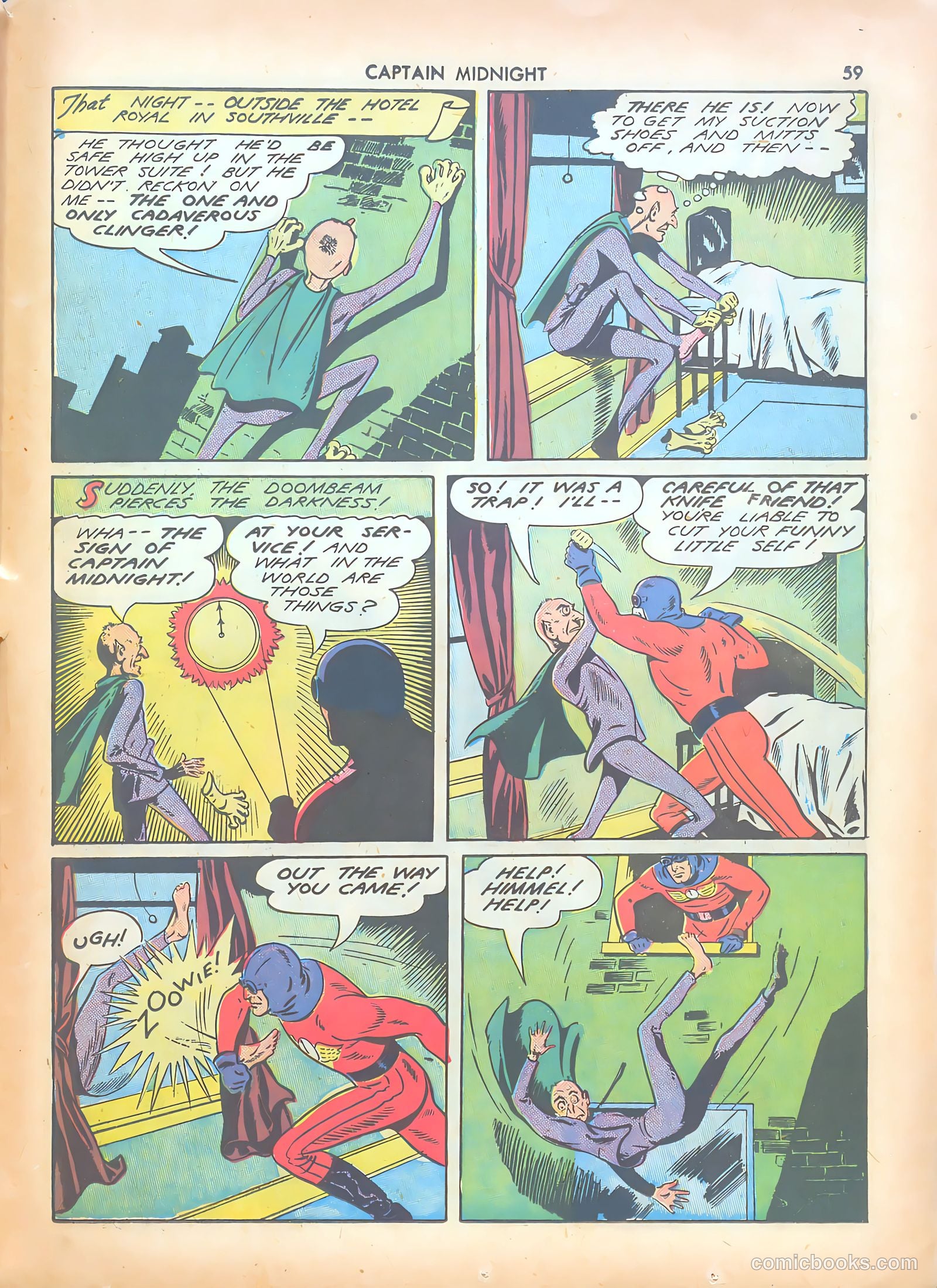 Captain Midnight #7 — page 59 of 68