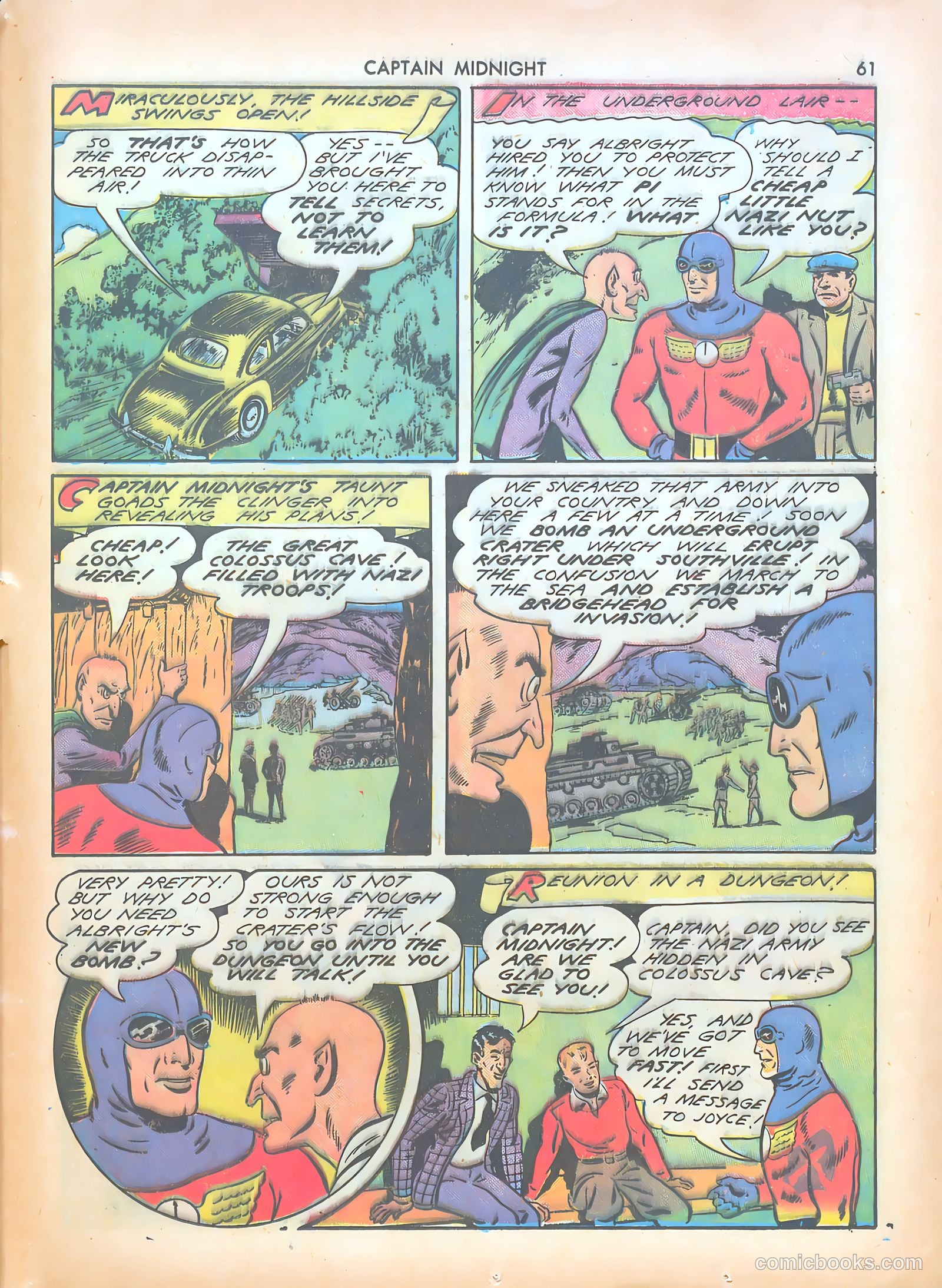 Captain Midnight #7 — page 61 of 68