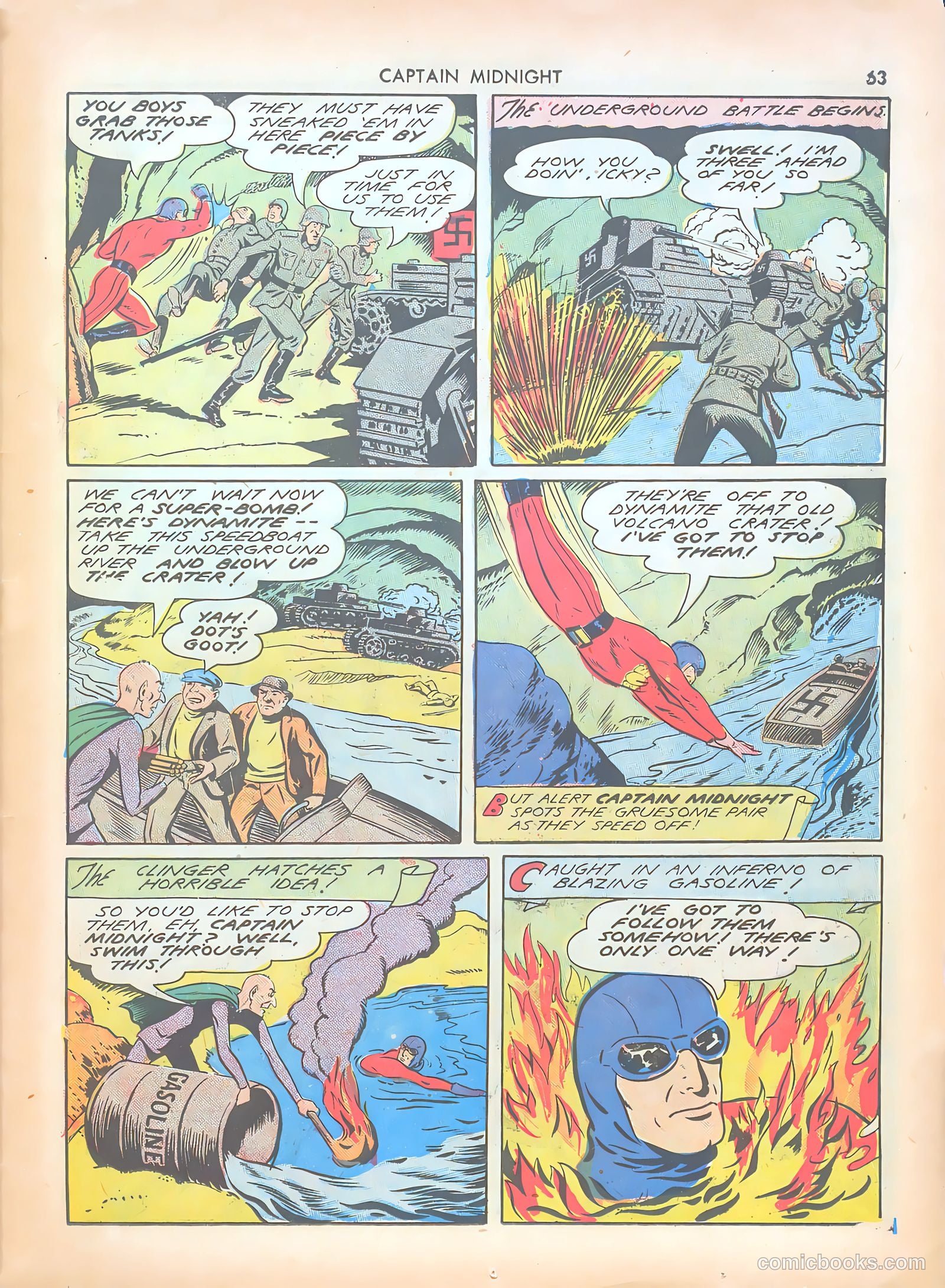 Captain Midnight #7 — page 63 of 68