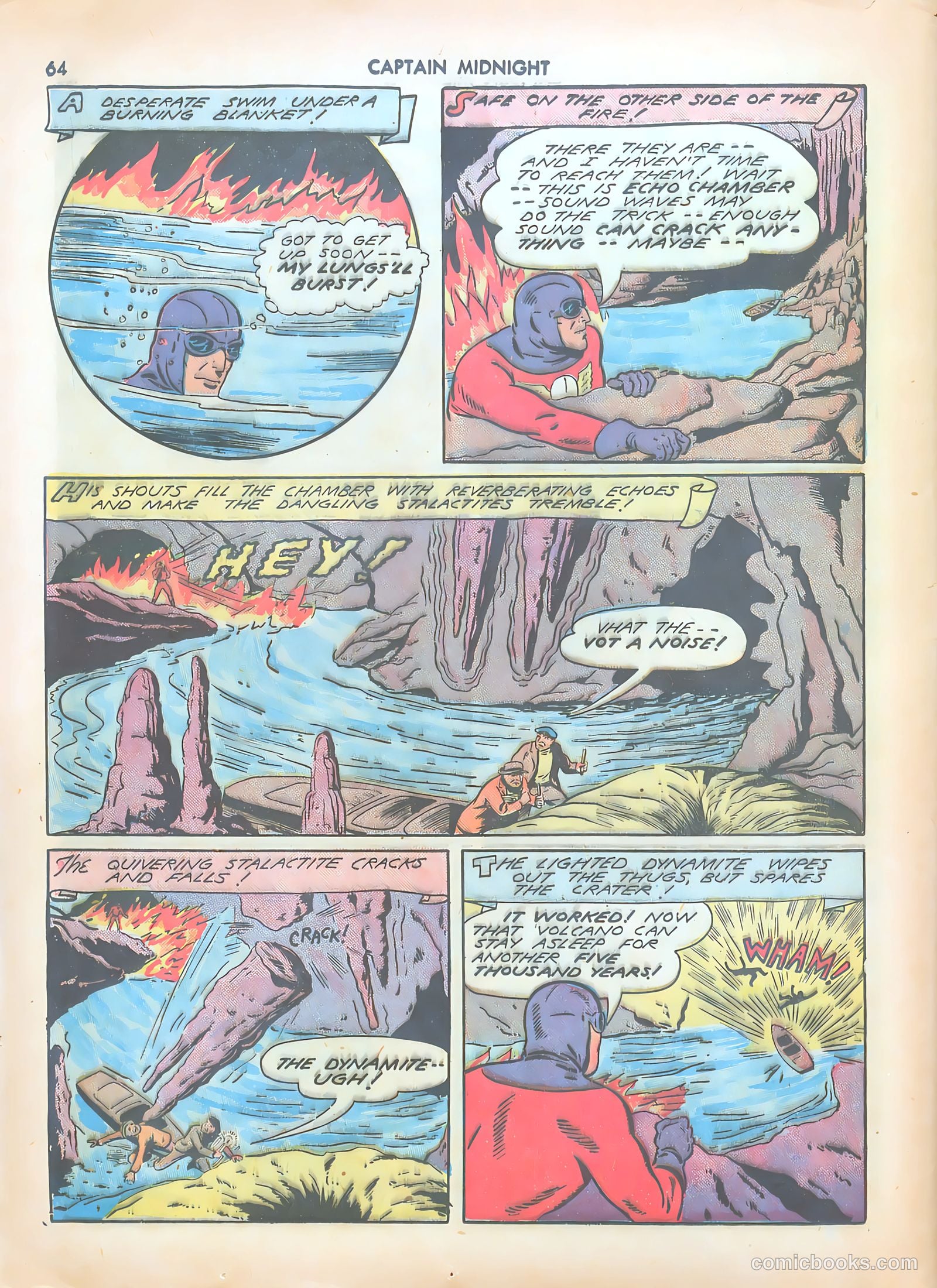 Captain Midnight #7 — page 64 of 68