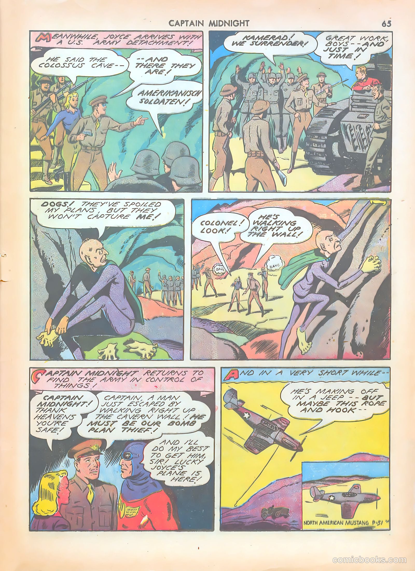 Captain Midnight #7 — page 65 of 68