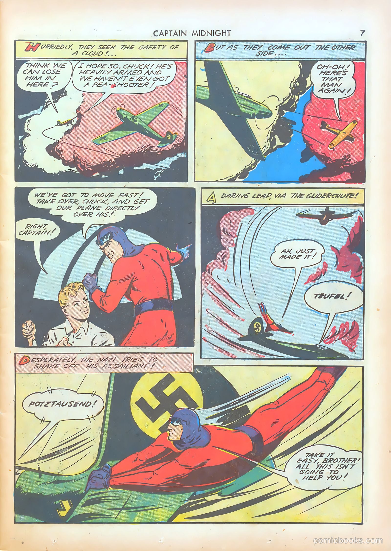 Captain Midnight #8 — page 7 of 68