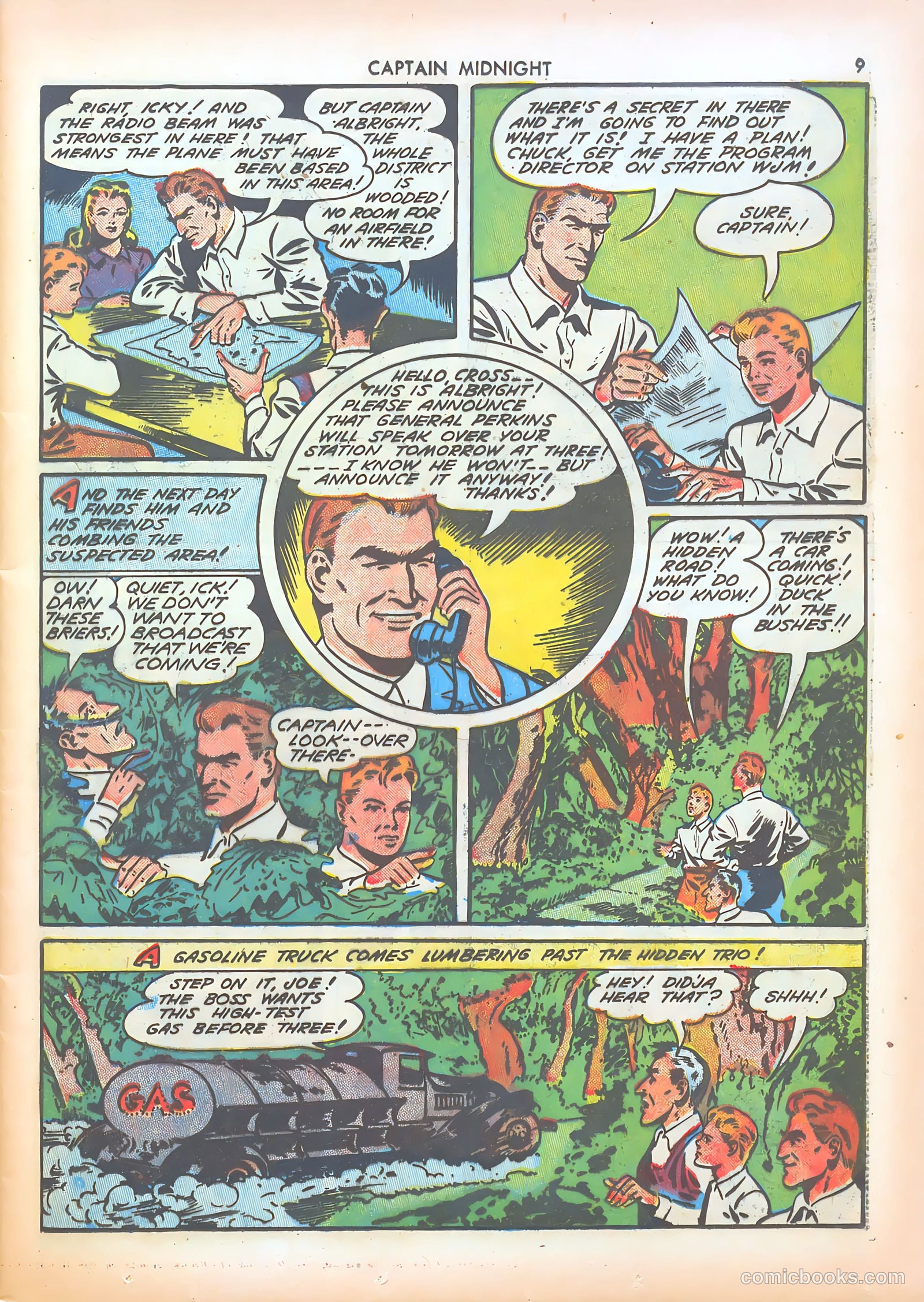 Captain Midnight #8 — page 9 of 68