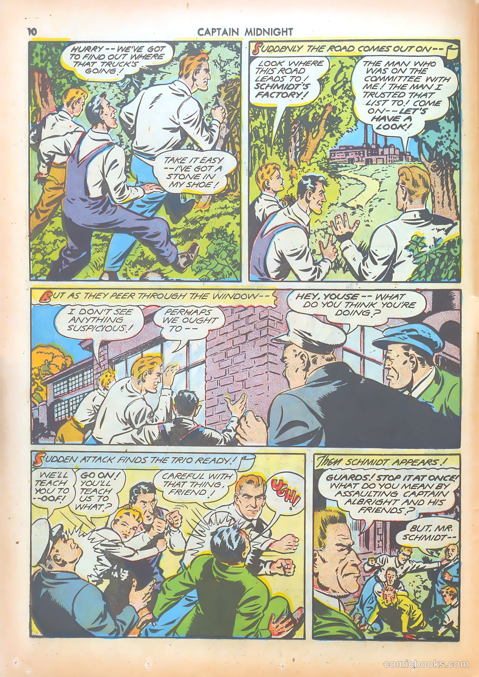Captain Midnight #8 — page 10 of 68