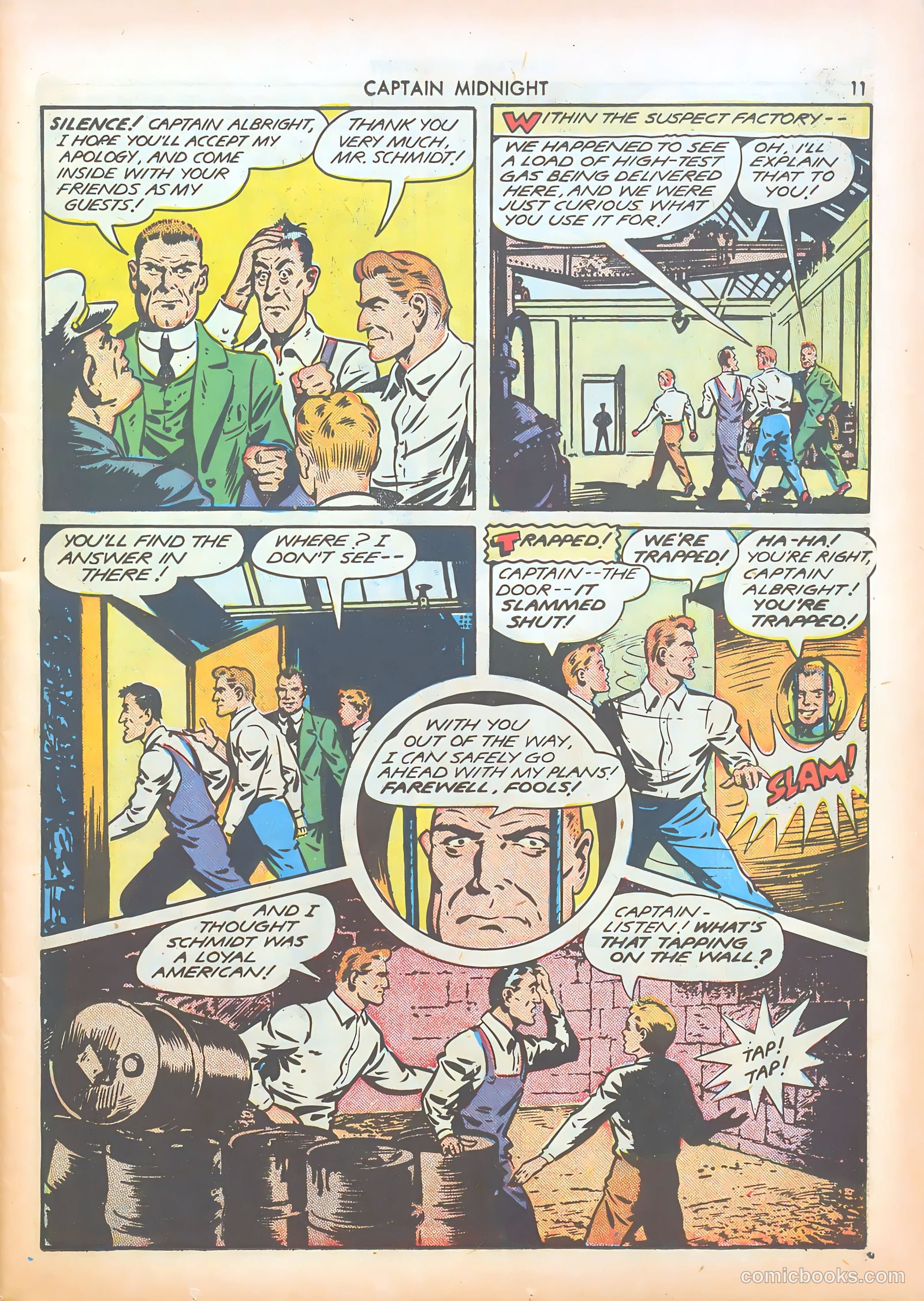 Captain Midnight #8 — page 11 of 68