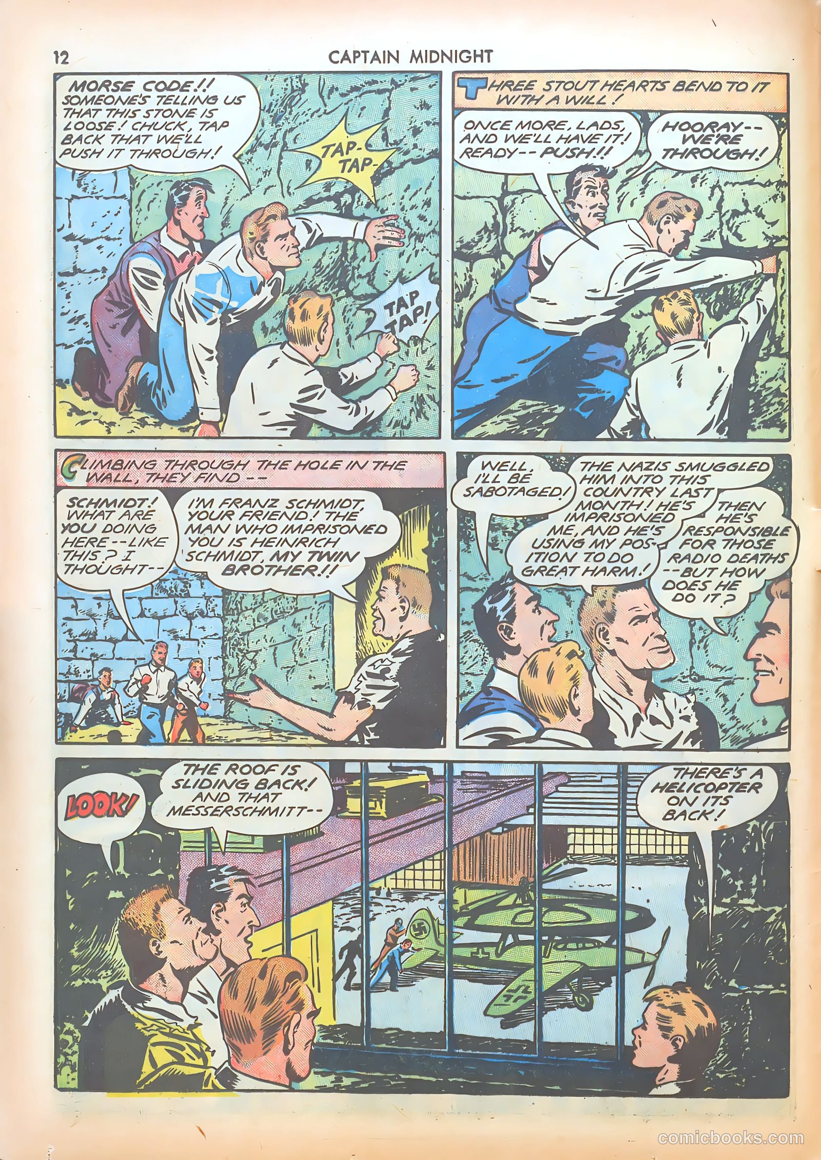 Captain Midnight #8 — page 12 of 68