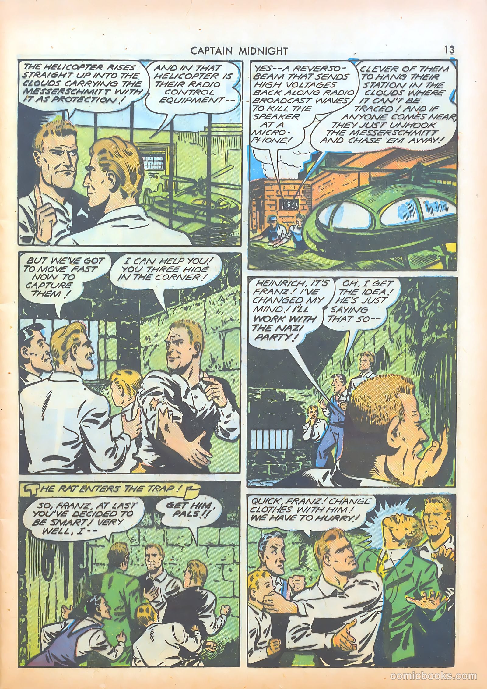 Captain Midnight #8 — page 13 of 68