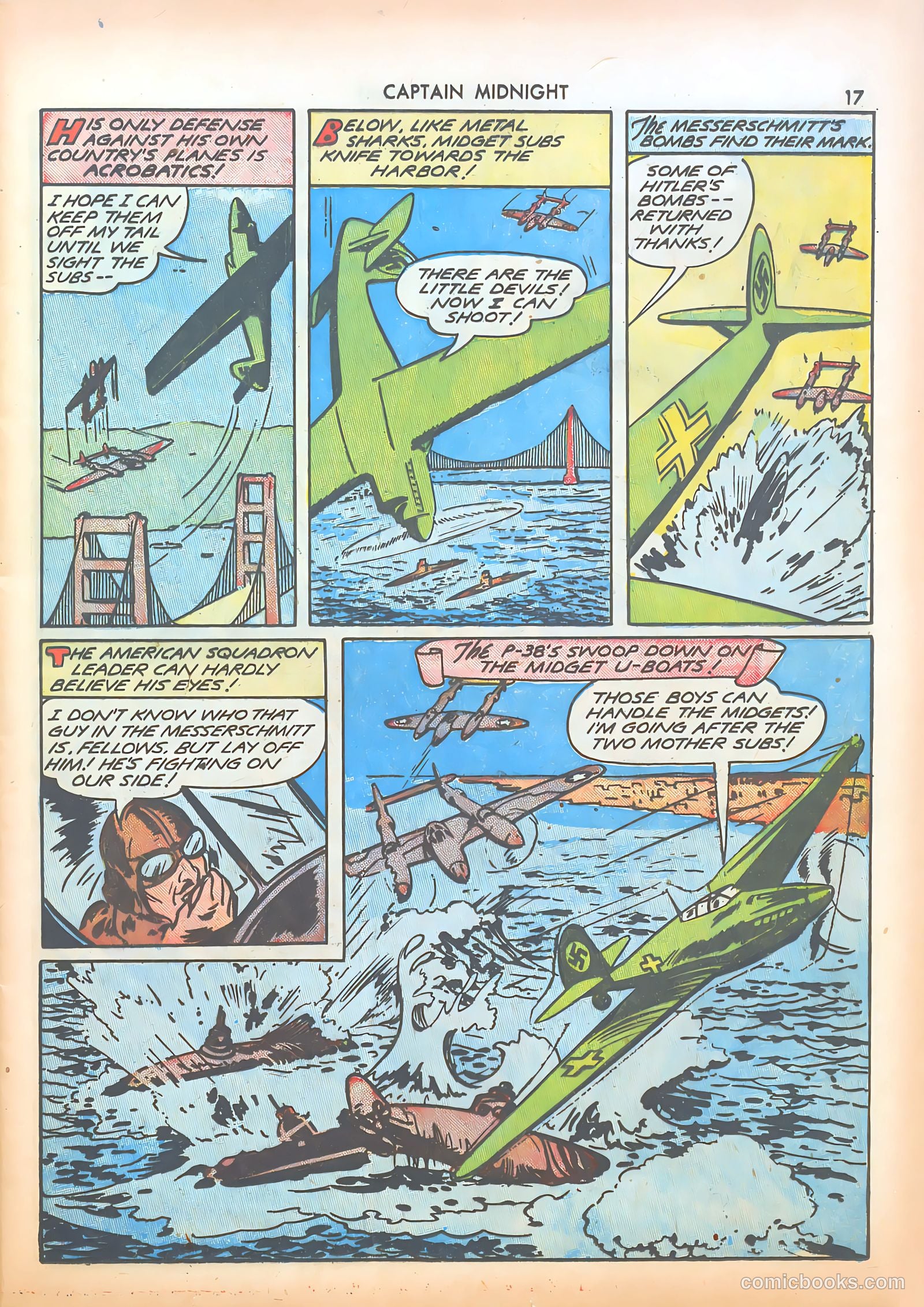 Captain Midnight #8 — page 17 of 68