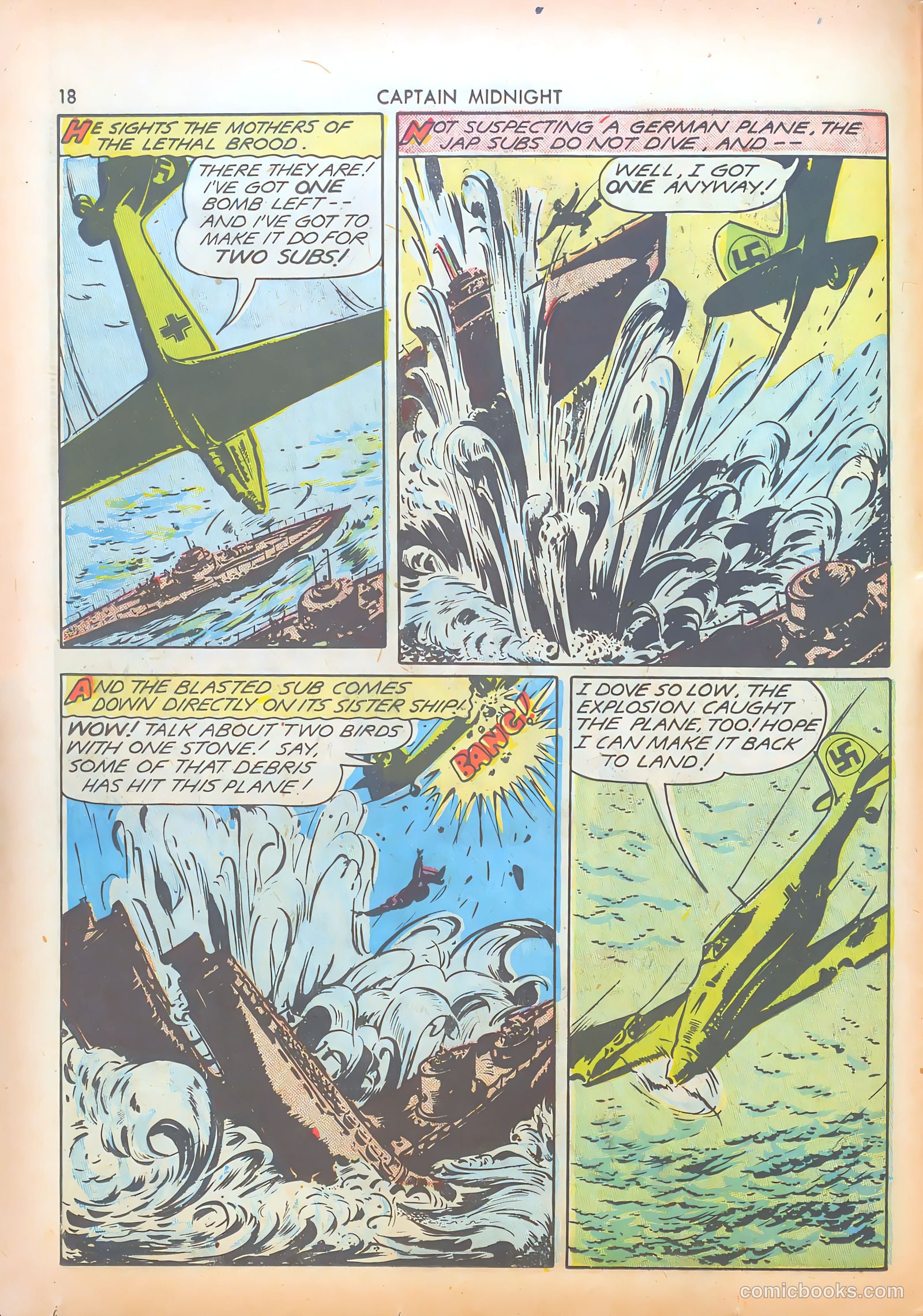 Captain Midnight #8 — page 18 of 68
