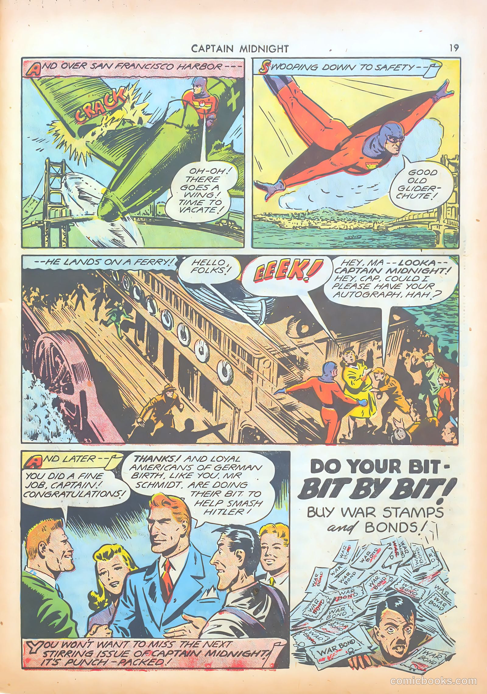 Captain Midnight #8 — page 19 of 68