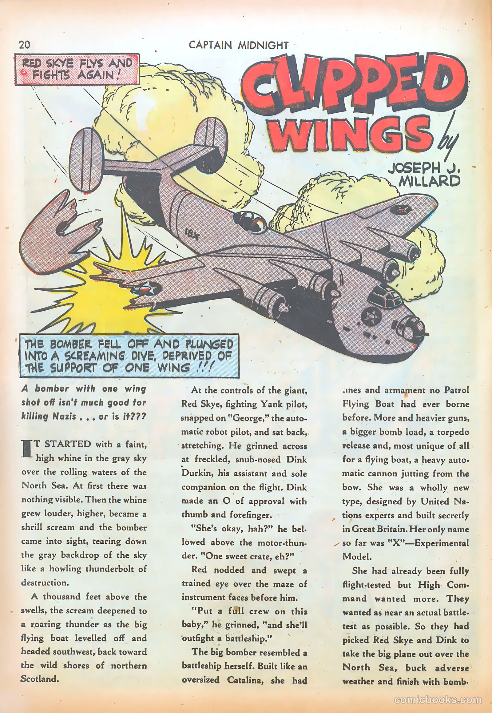 Captain Midnight #8 — page 20 of 68