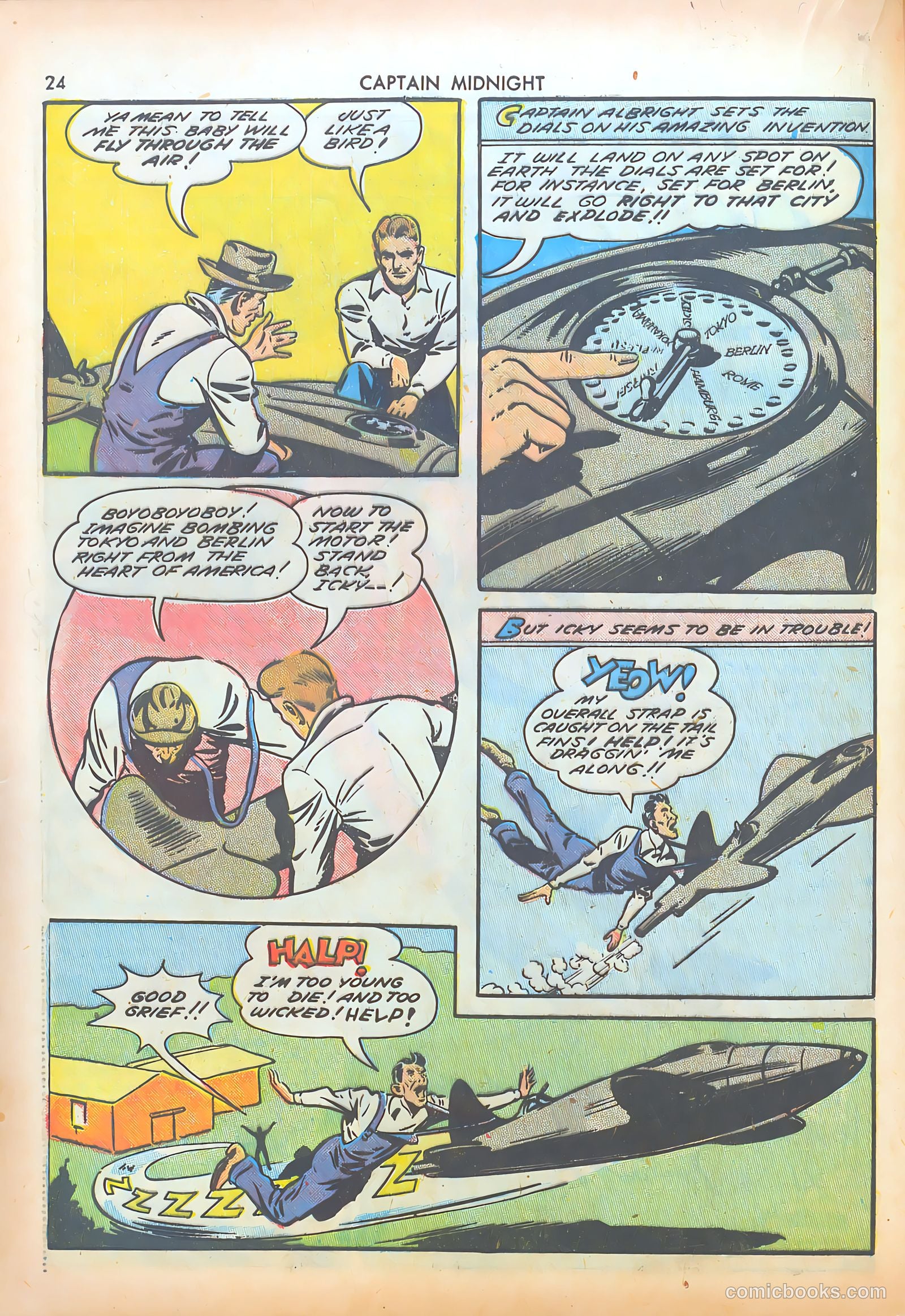 Captain Midnight #8 — page 24 of 68