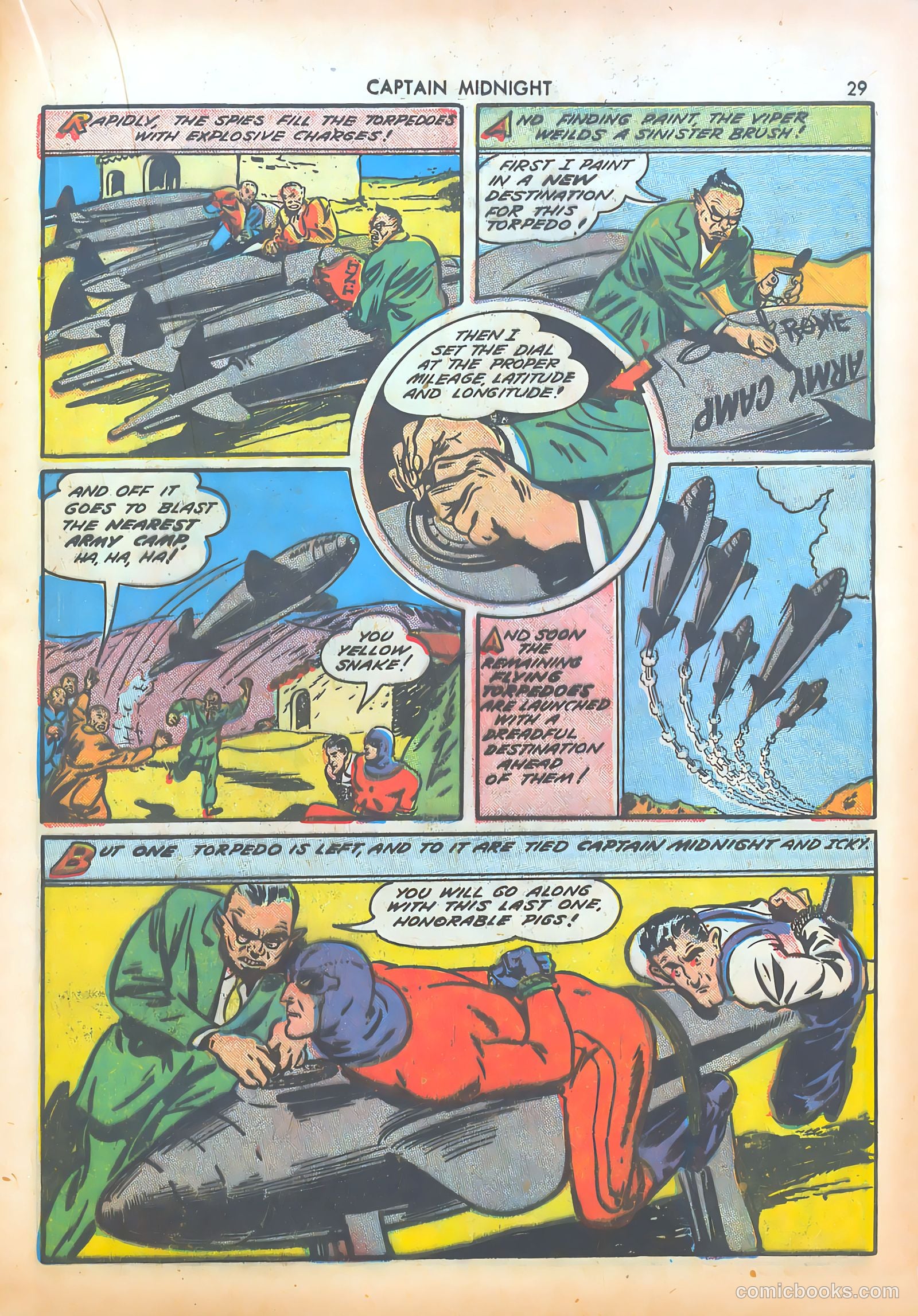 Captain Midnight #8 — page 29 of 68