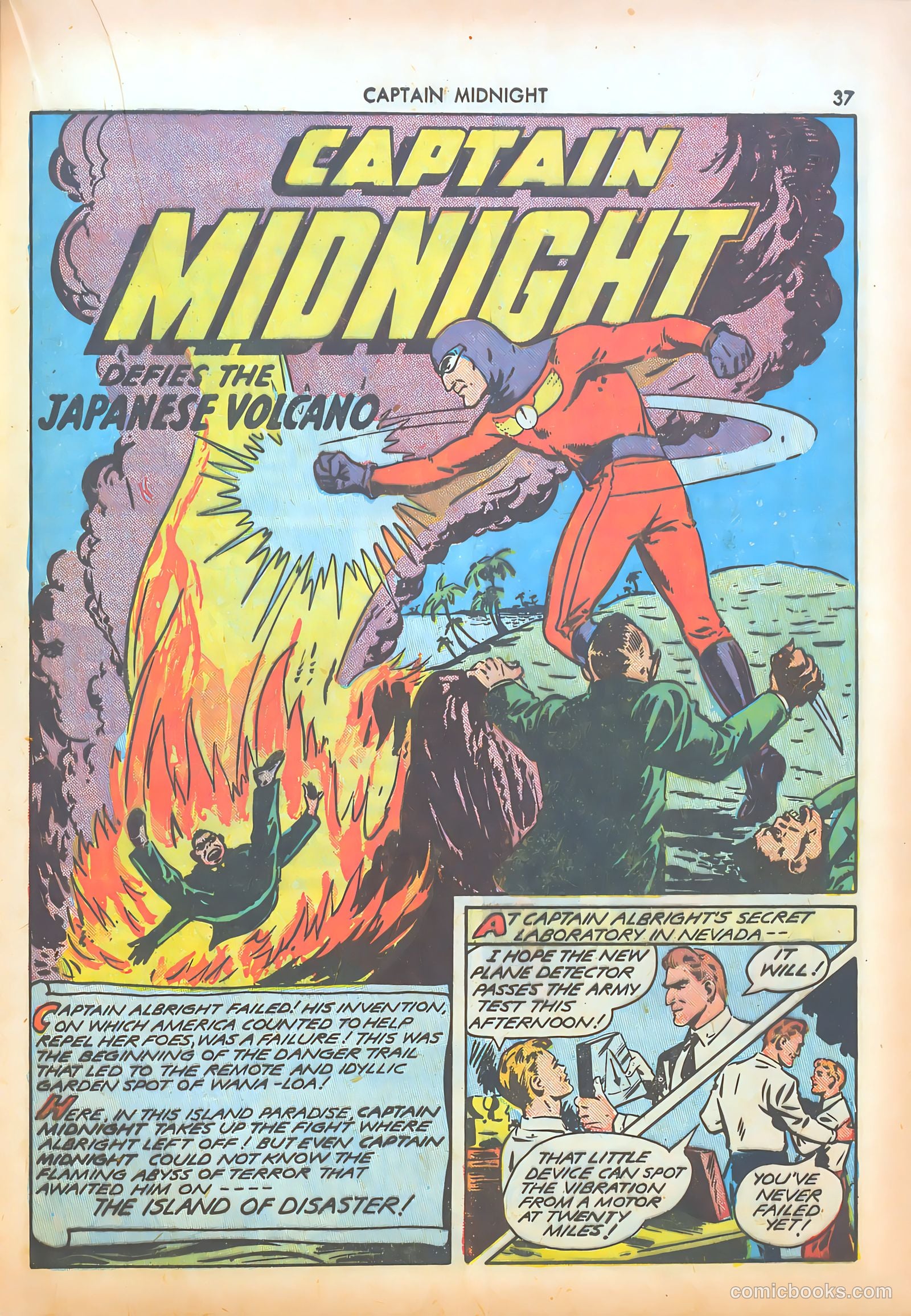 Captain Midnight #8 — page 37 of 68