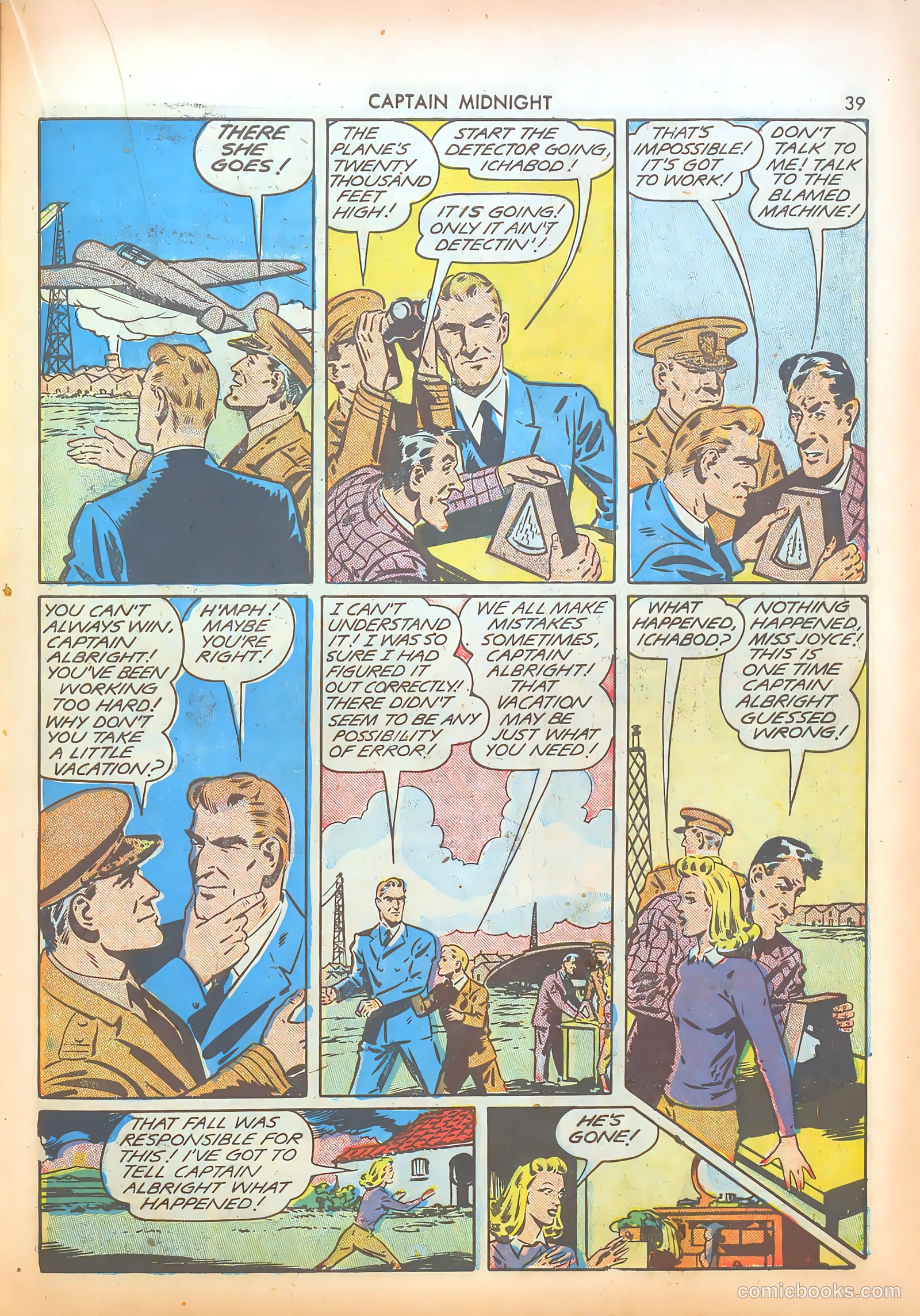 Captain Midnight #8 — page 39 of 68