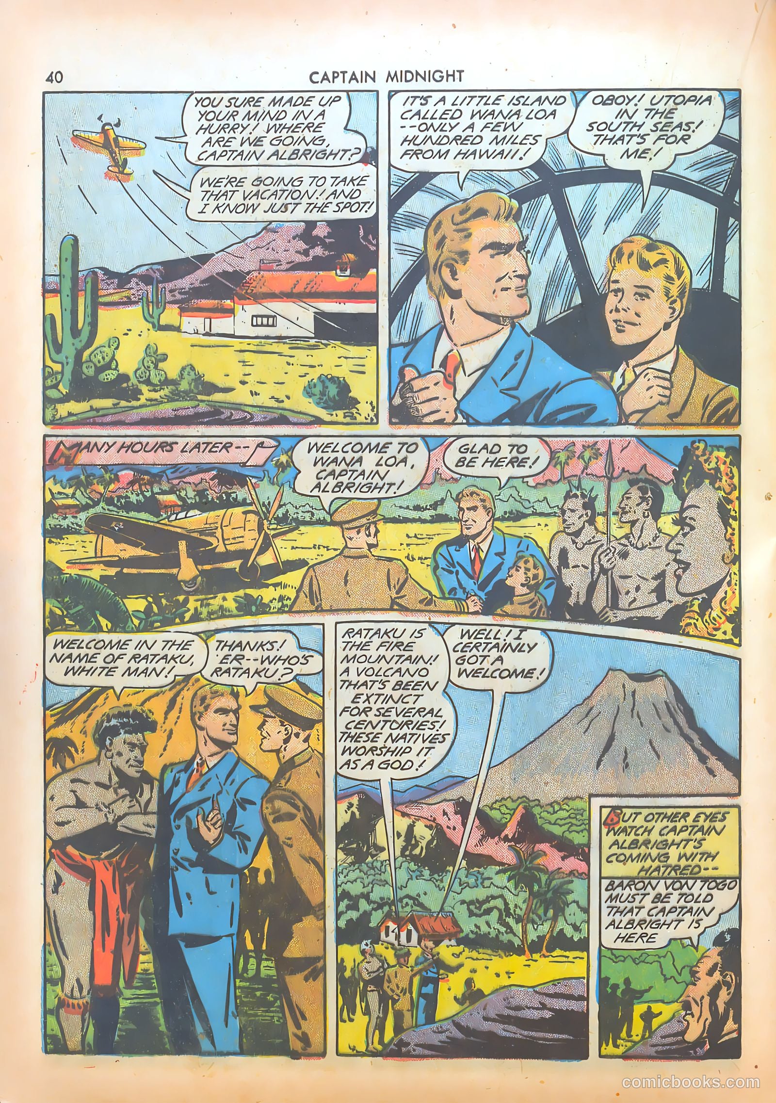 Captain Midnight #8 — page 40 of 68