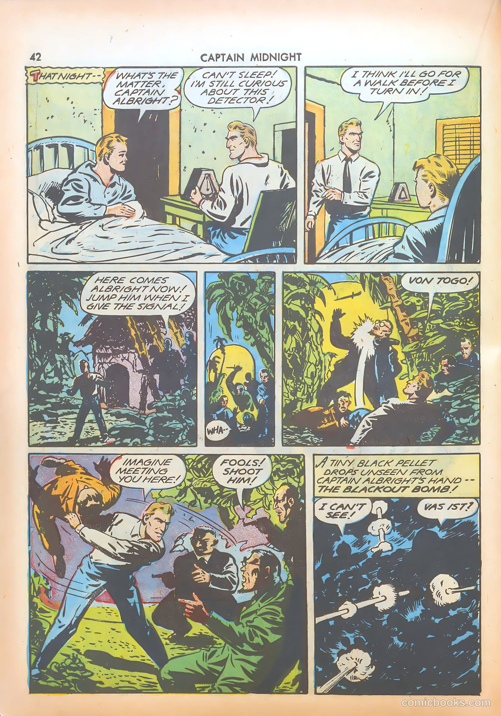 Captain Midnight #8 — page 42 of 68