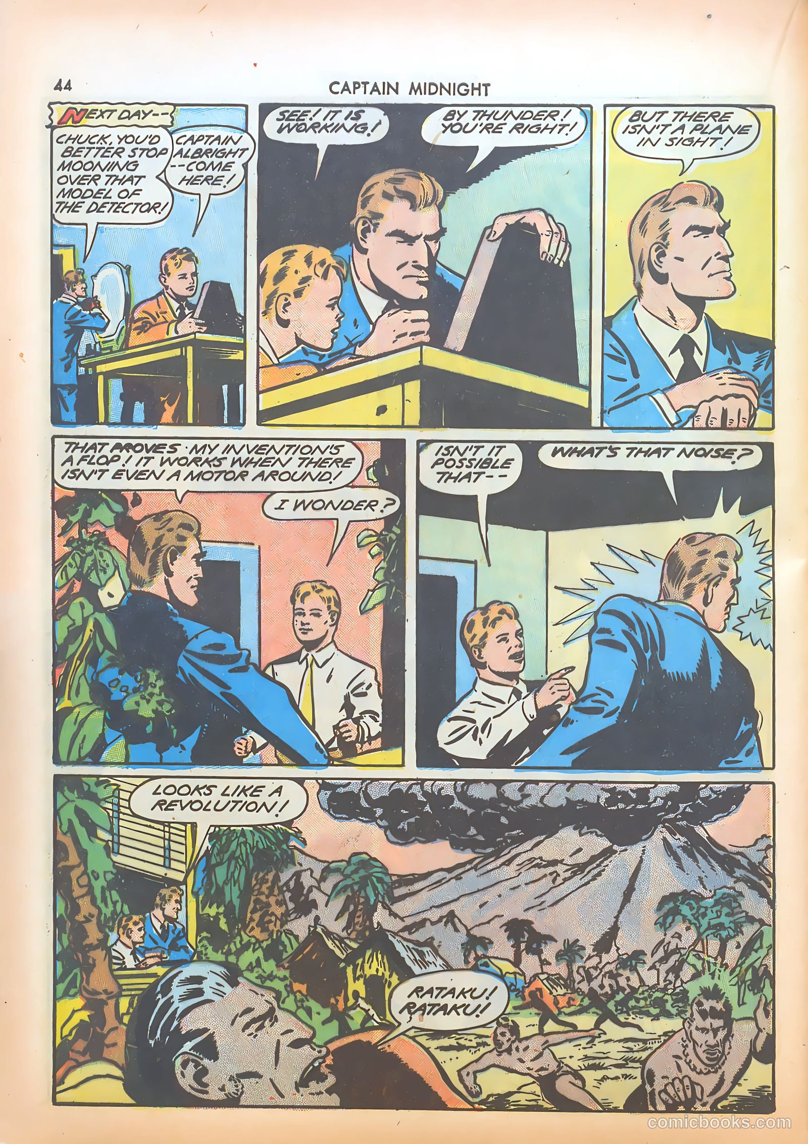 Captain Midnight #8 — page 44 of 68