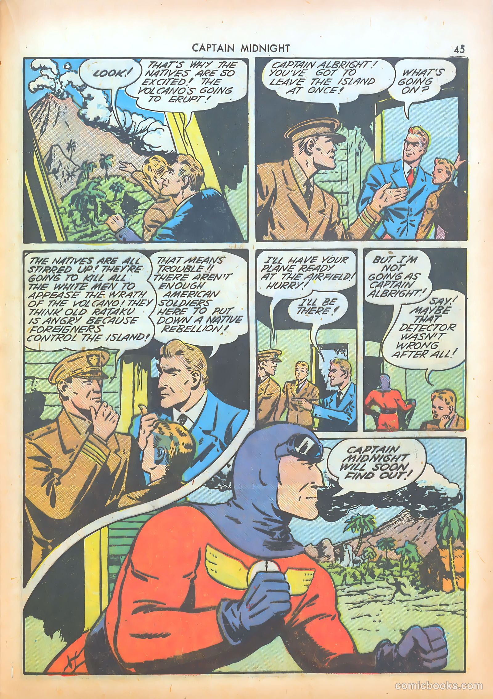 Captain Midnight #8 — page 45 of 68