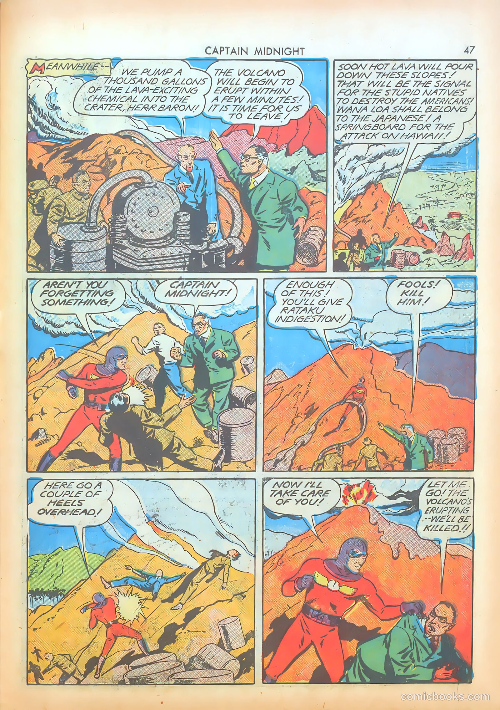 Captain Midnight #8 — page 47 of 68