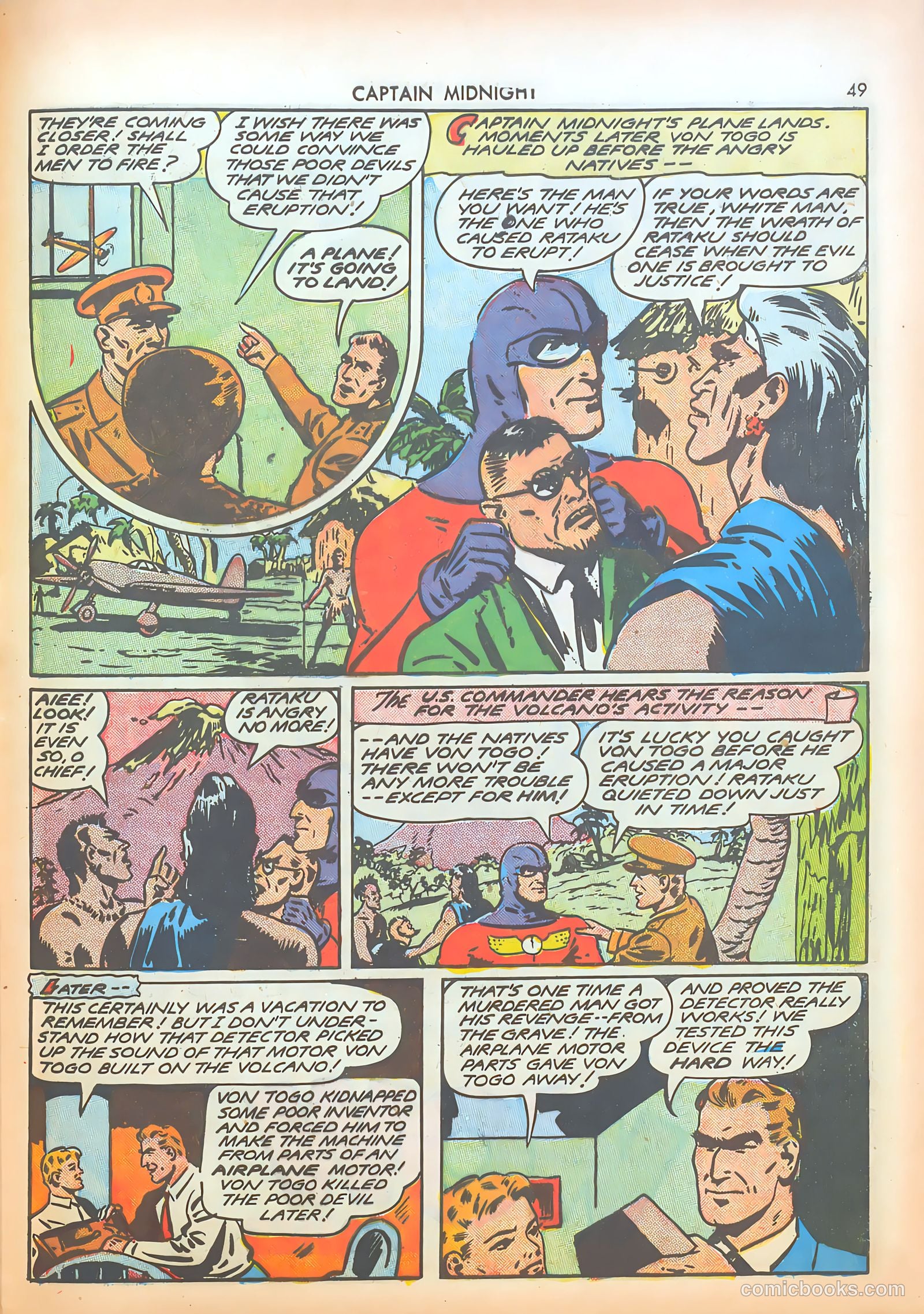 Captain Midnight #8 — page 49 of 68