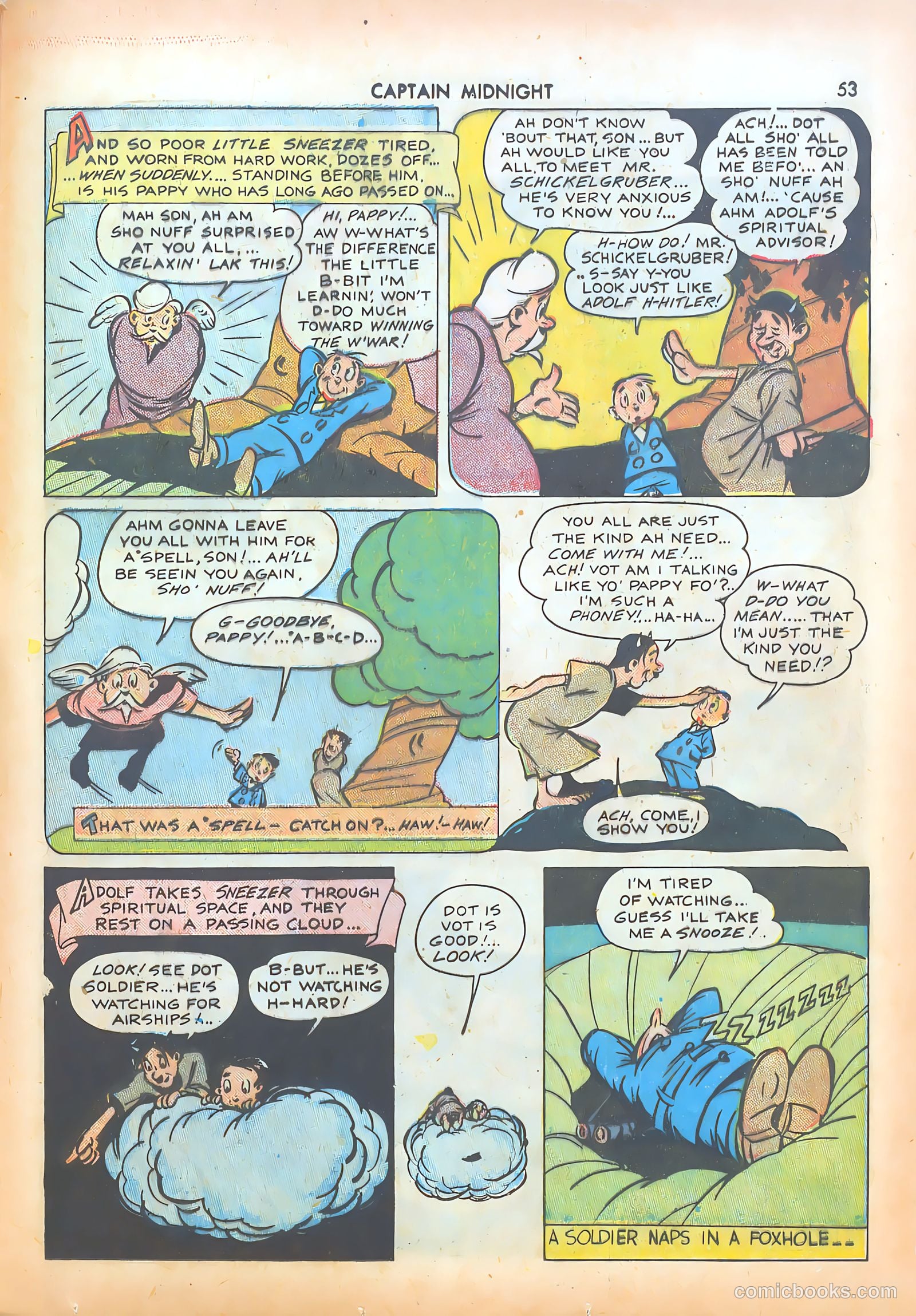 Captain Midnight #8 — page 53 of 68