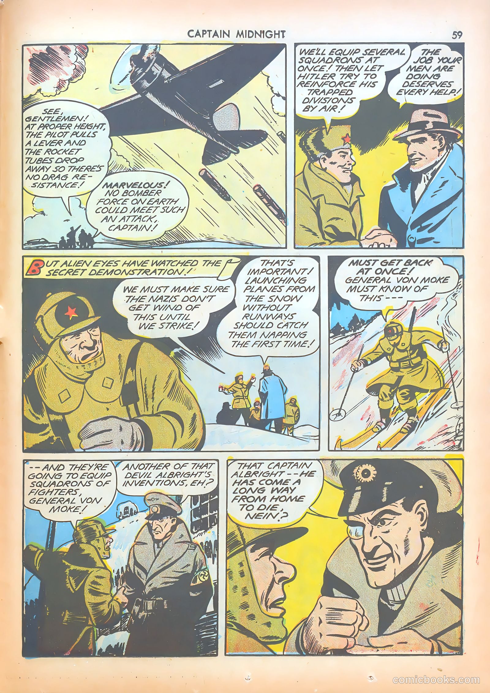 Captain Midnight #8 — page 59 of 68