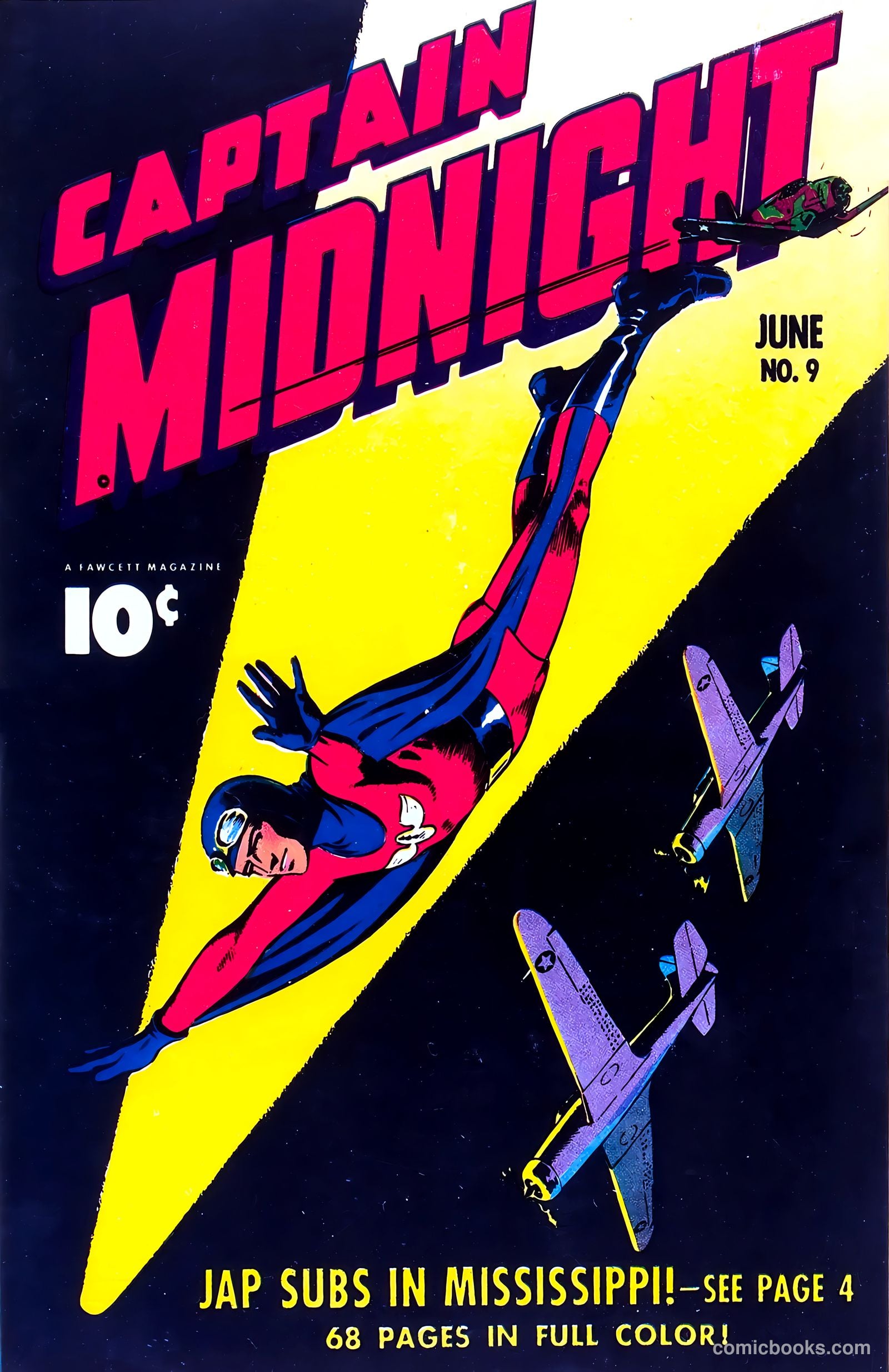 Captain Midnight #9 — page 1 of 68
