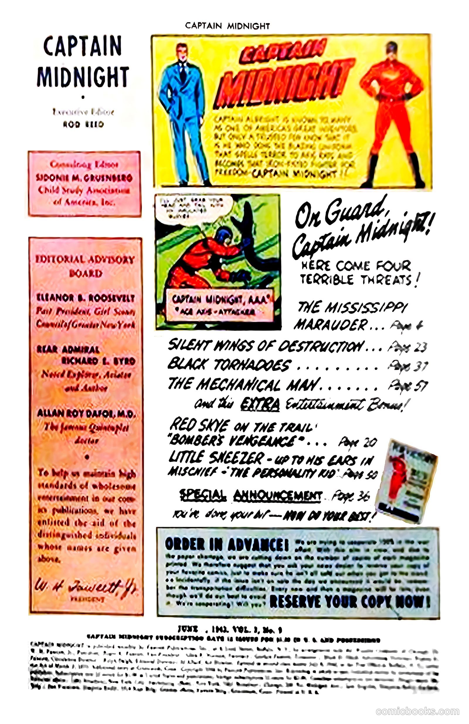 Captain Midnight #9 — page 3 of 68