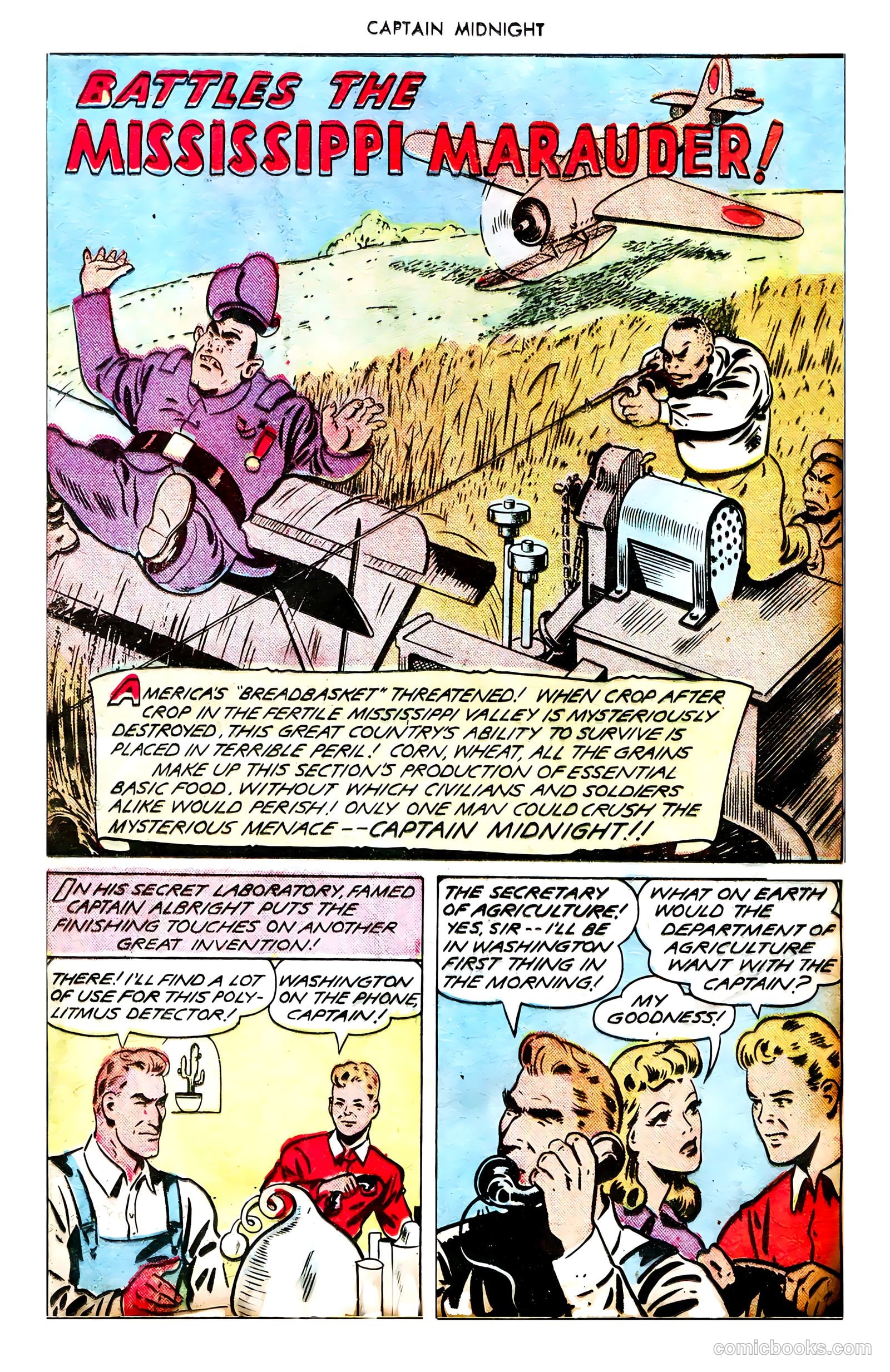 Captain Midnight #9 — page 5 of 68