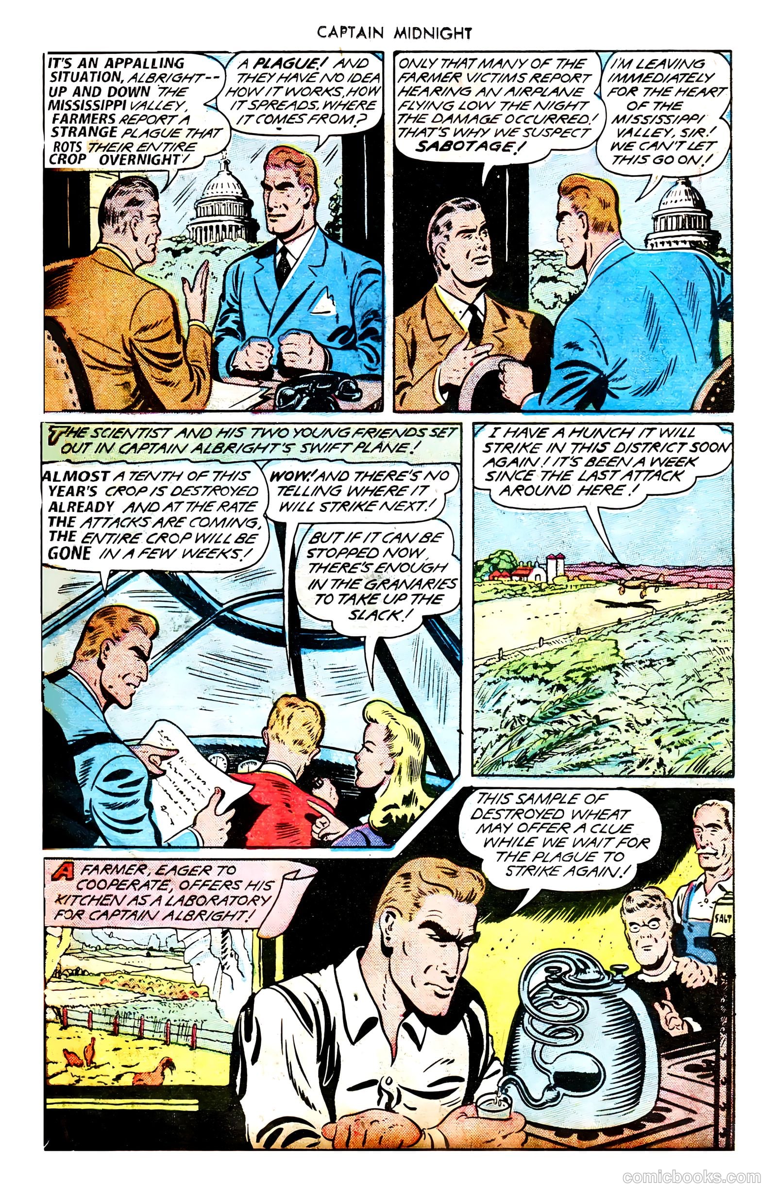 Captain Midnight #9 — page 6 of 68