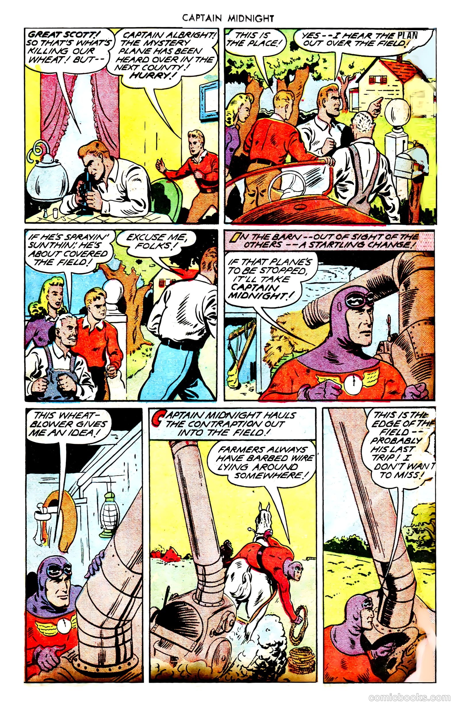 Captain Midnight #9 — page 7 of 68