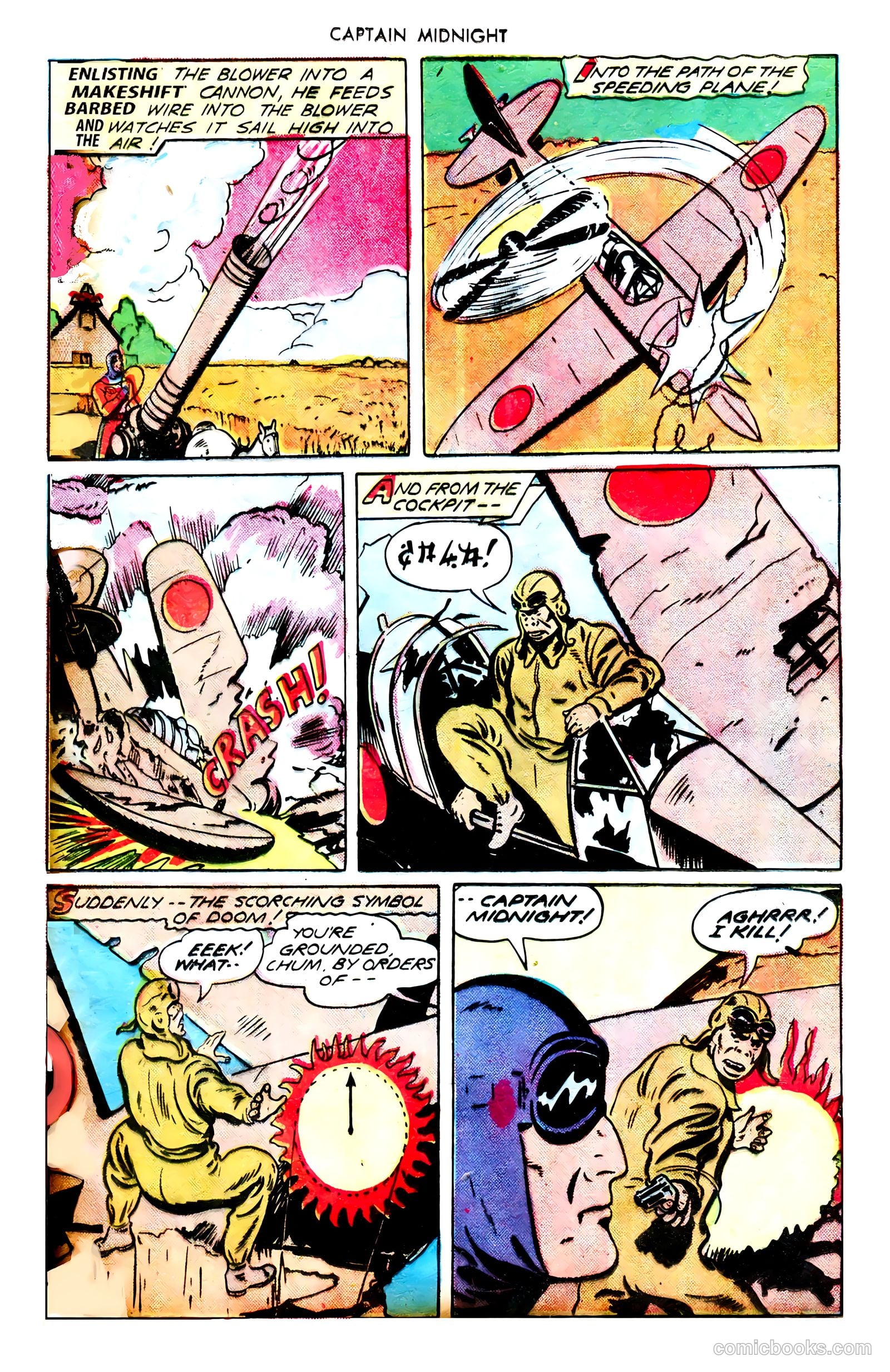 Captain Midnight #9 — page 8 of 68