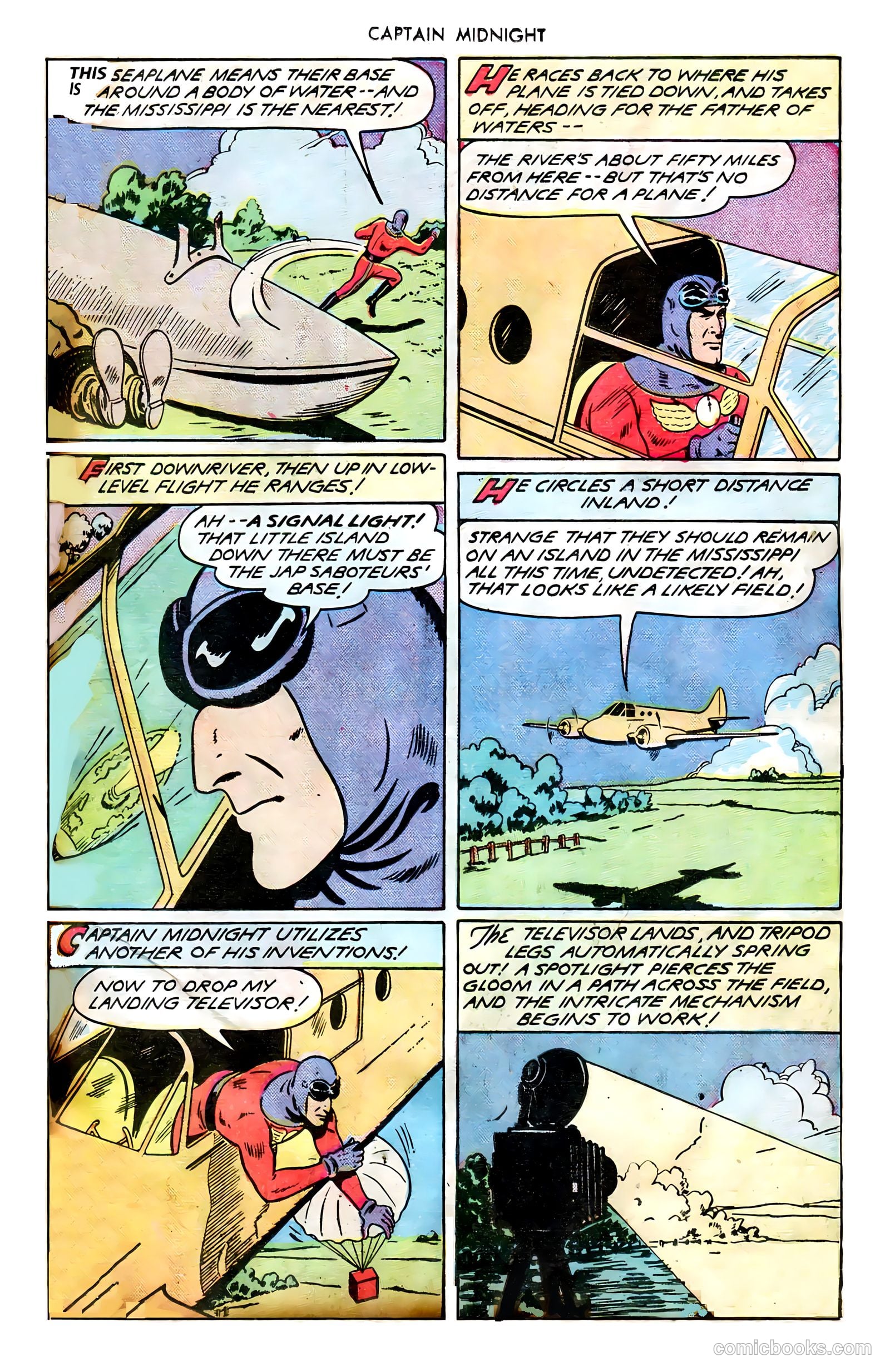 Captain Midnight #9 — page 10 of 68