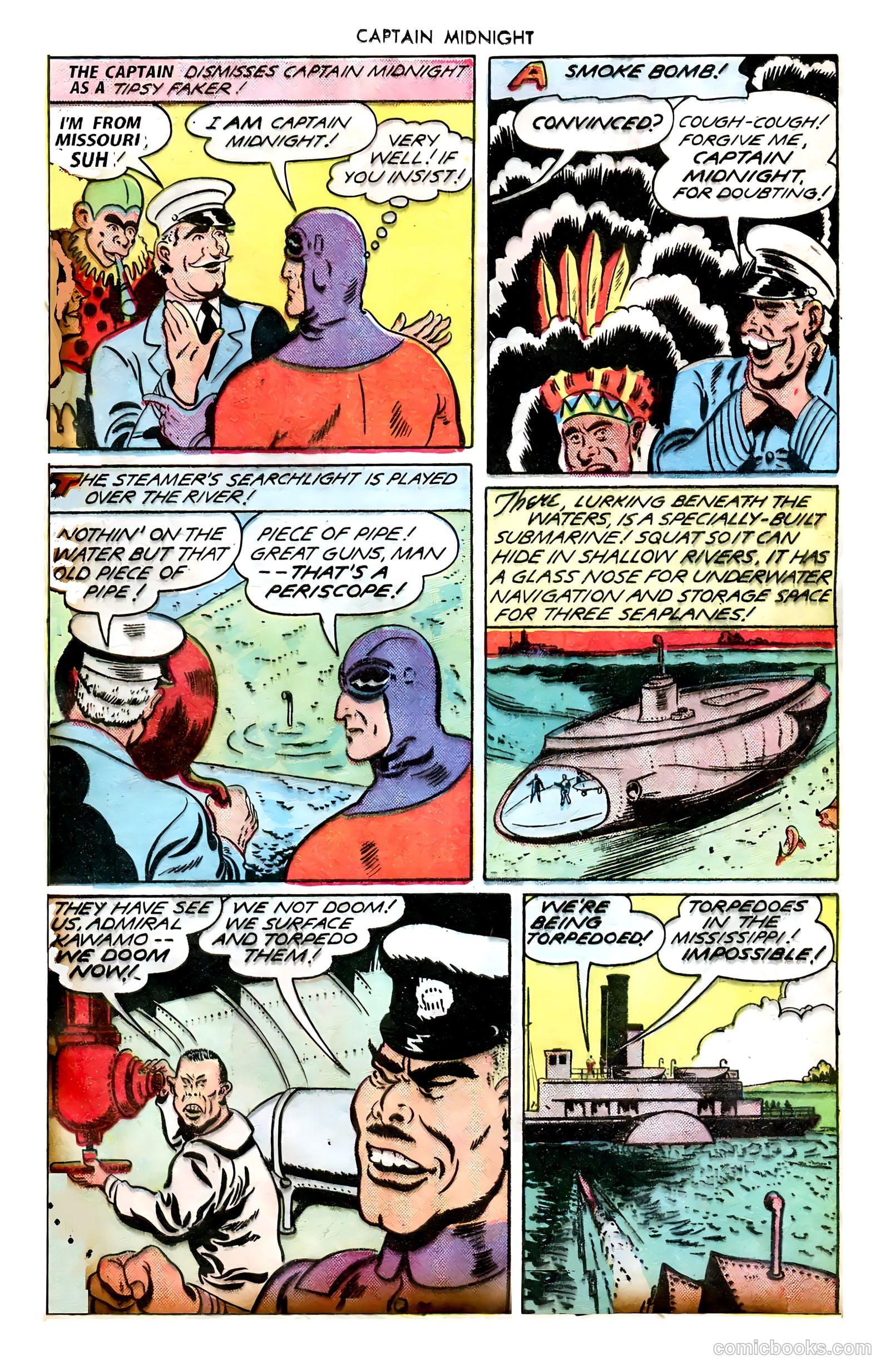 Captain Midnight #9 — page 12 of 68