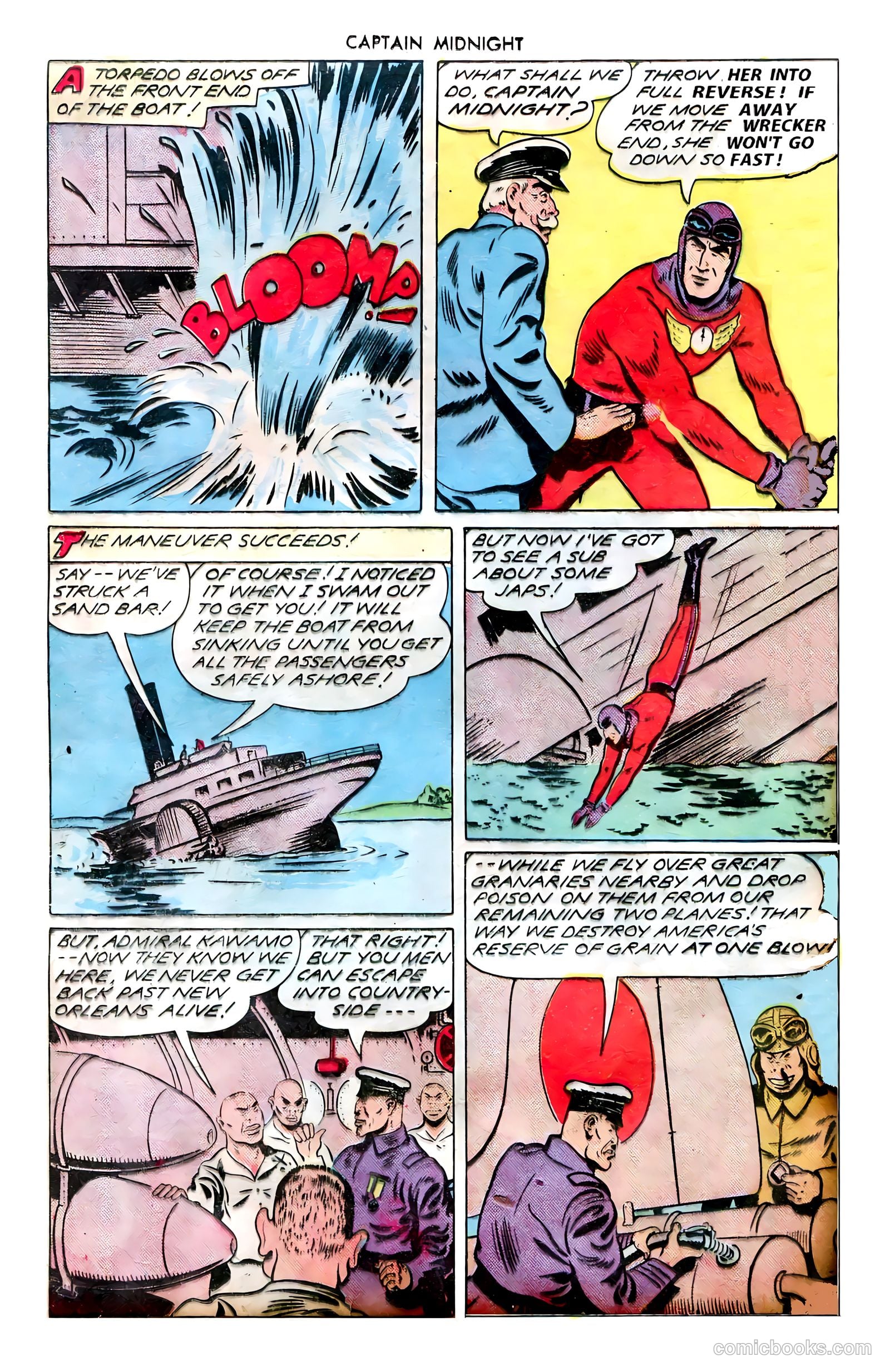 Captain Midnight #9 — page 13 of 68