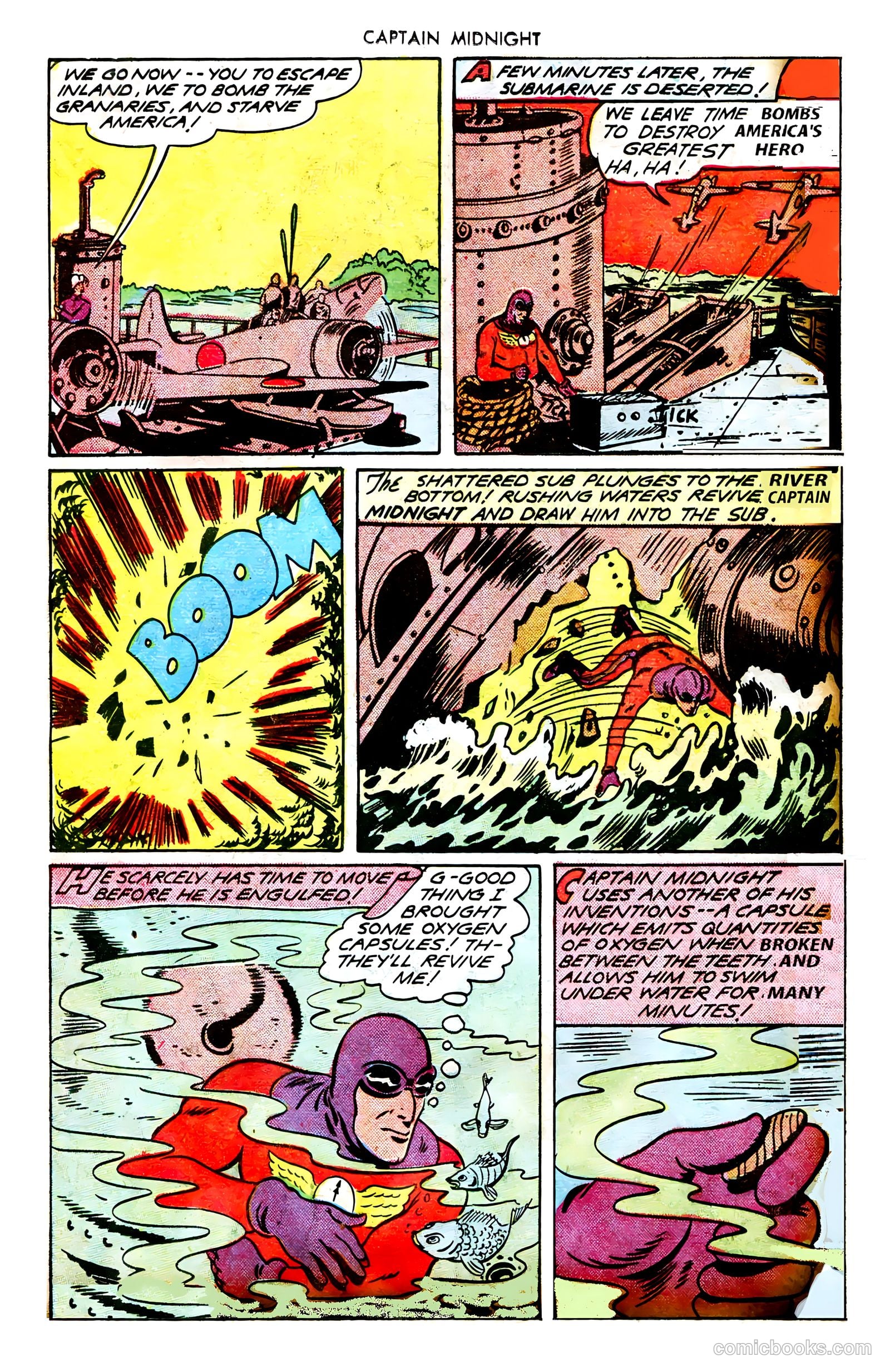 Captain Midnight #9 — page 15 of 68