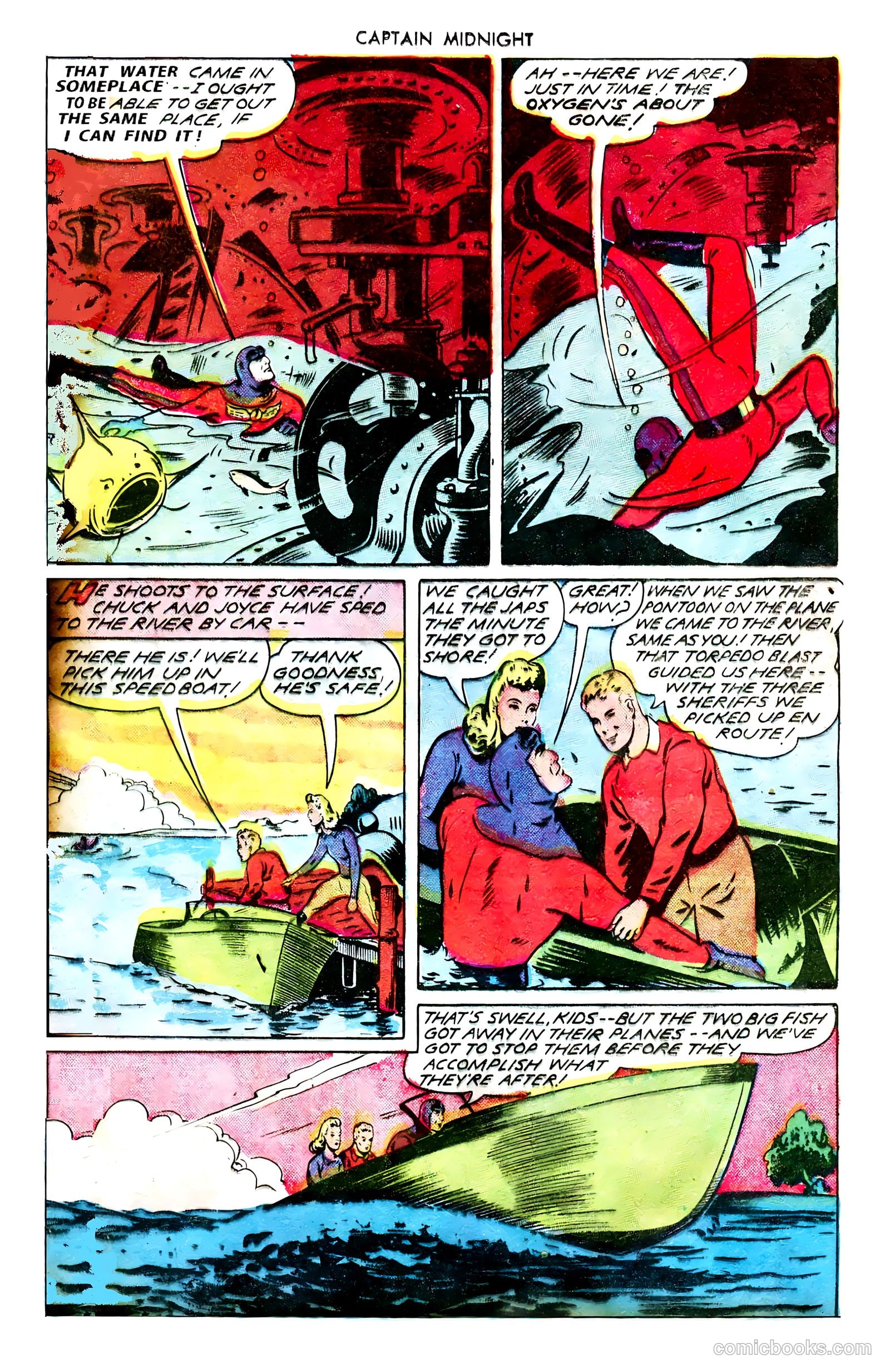 Captain Midnight #9 — page 16 of 68