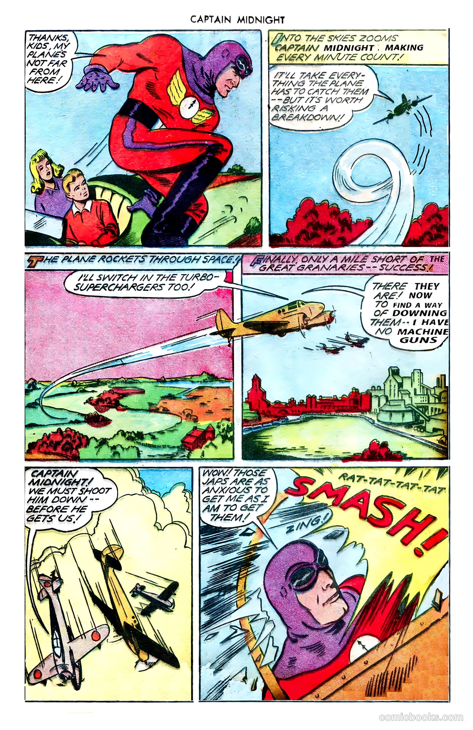 Captain Midnight #9 — page 17 of 68