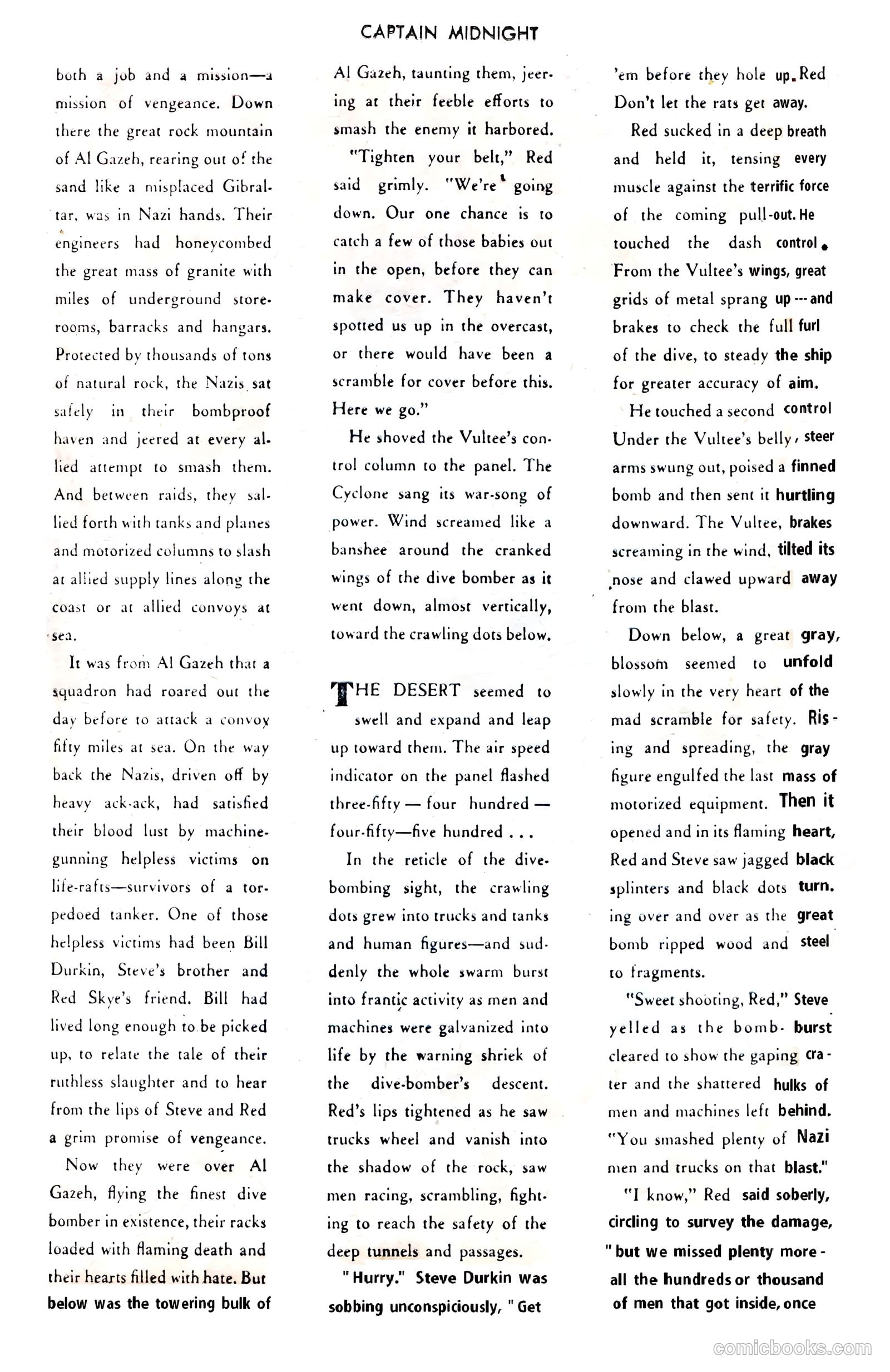 Captain Midnight #9 — page 21 of 68