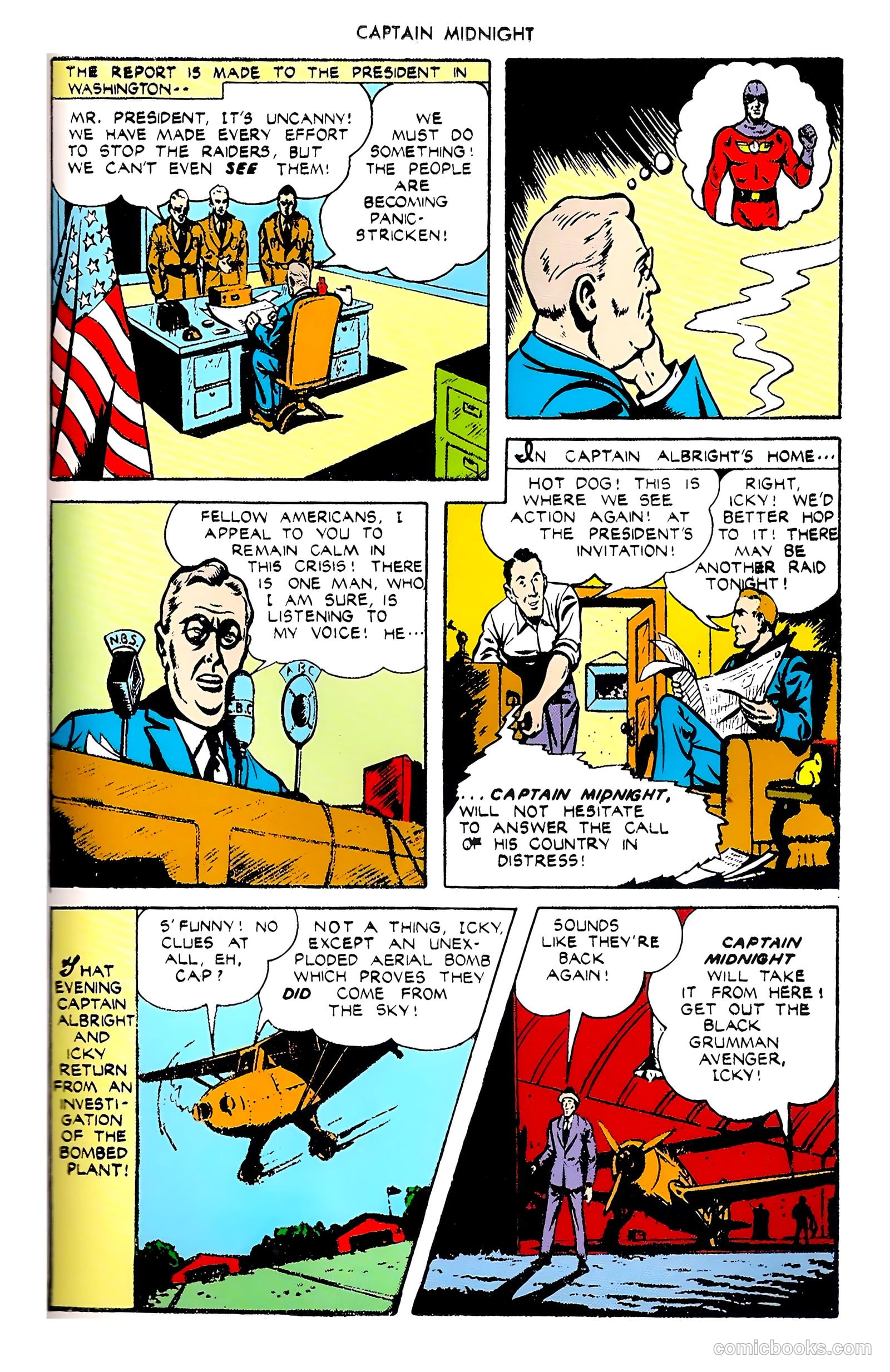 Captain Midnight #9 — page 25 of 68