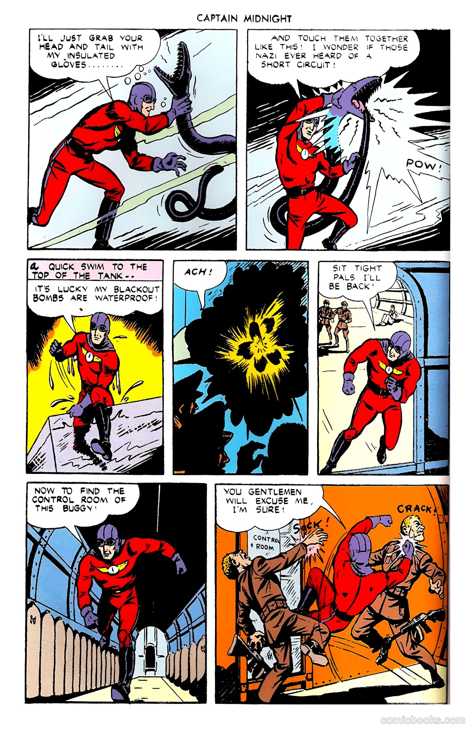 Captain Midnight #9 — page 32 of 68