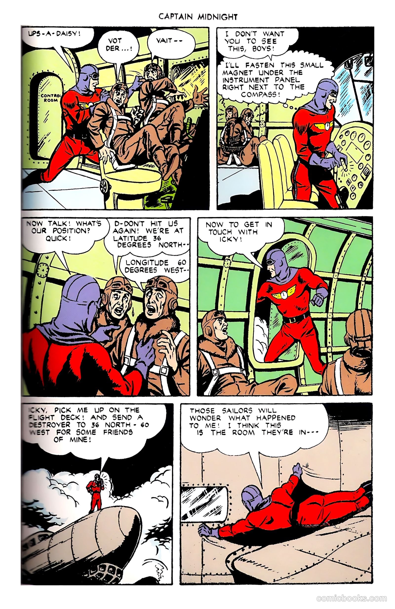 Captain Midnight #9 — page 33 of 68