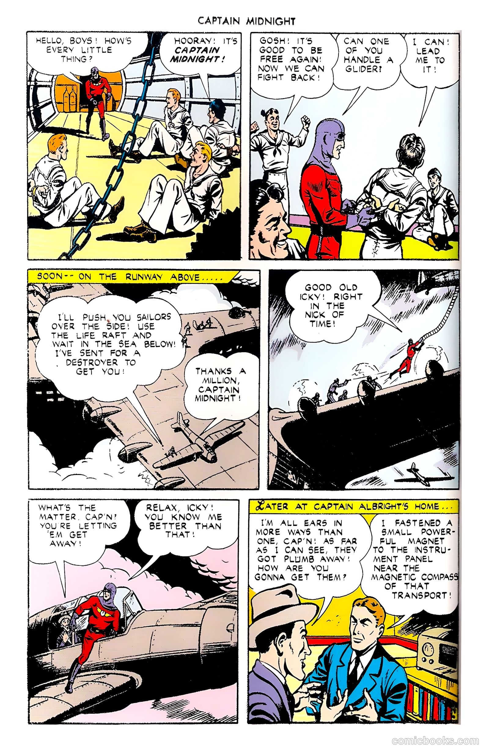Captain Midnight #9 — page 34 of 68
