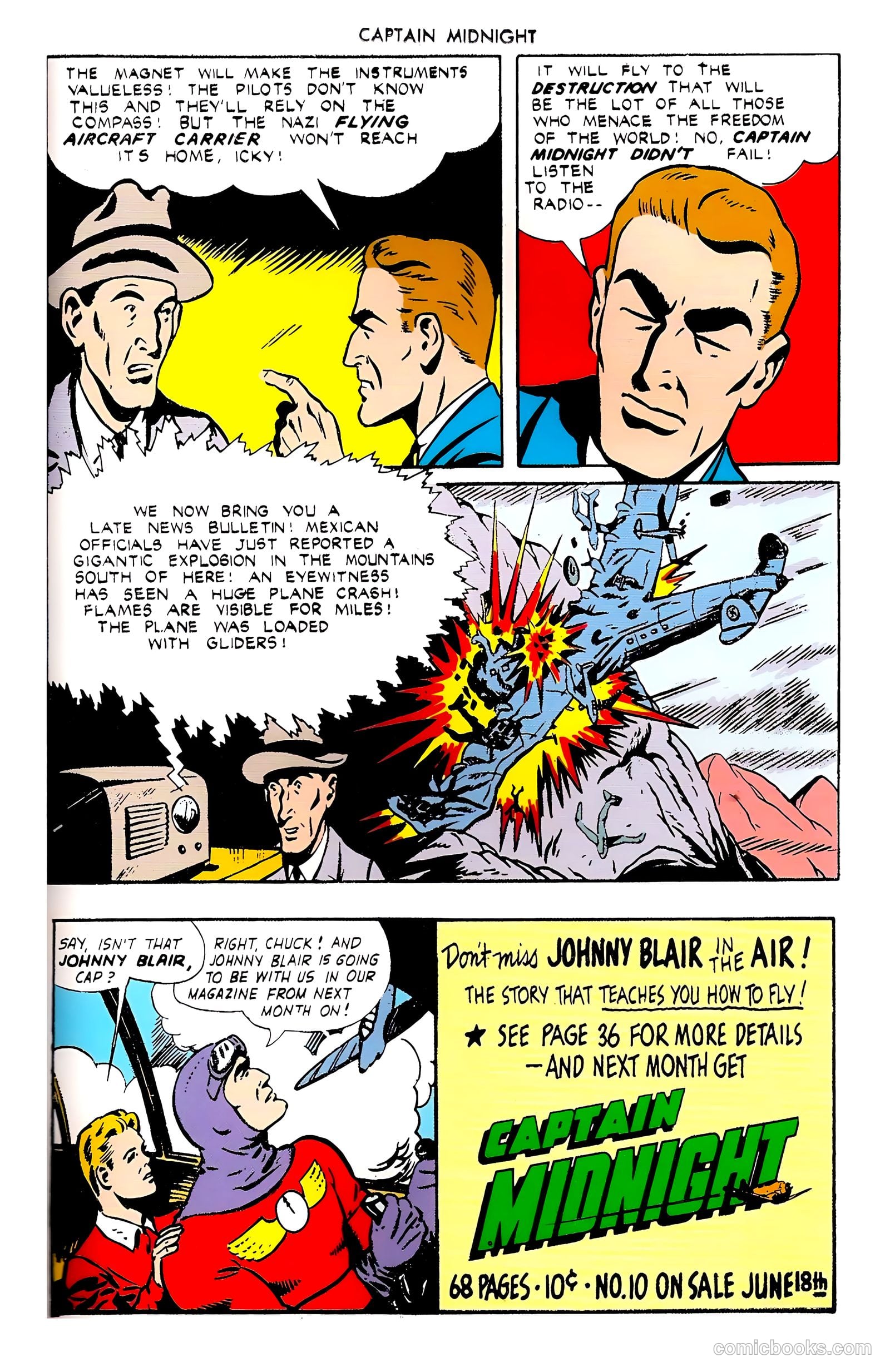 Captain Midnight #9 — page 35 of 68