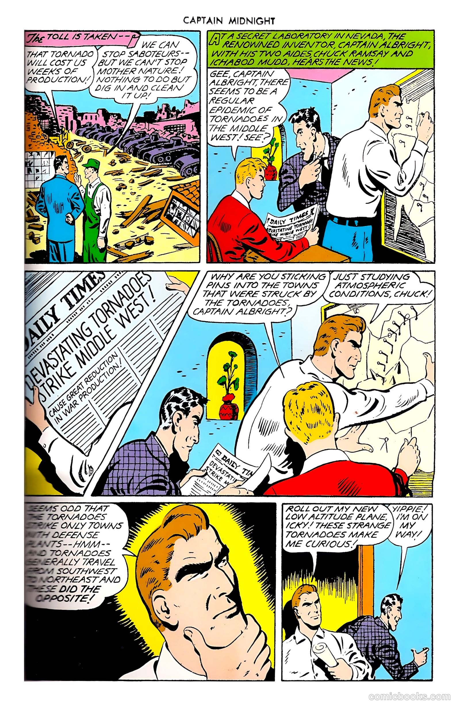Captain Midnight #9 — page 38 of 68