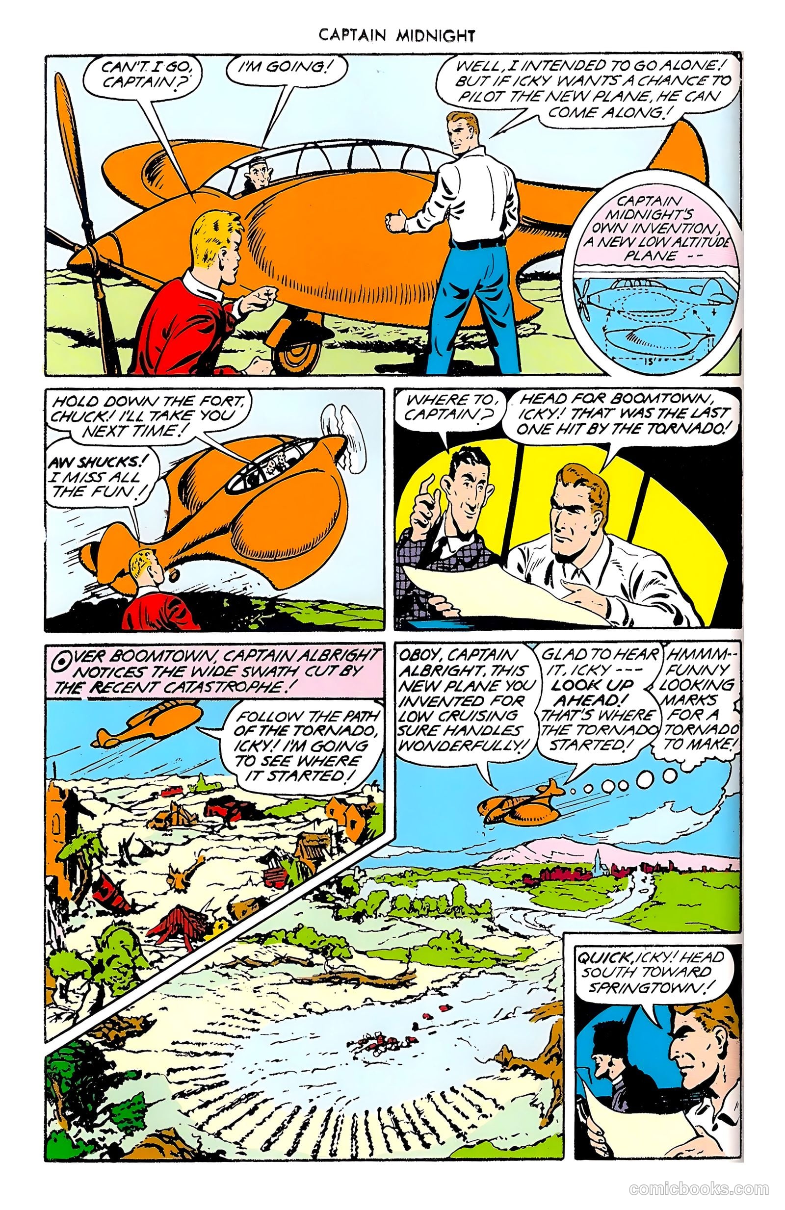 Captain Midnight #9 — page 39 of 68