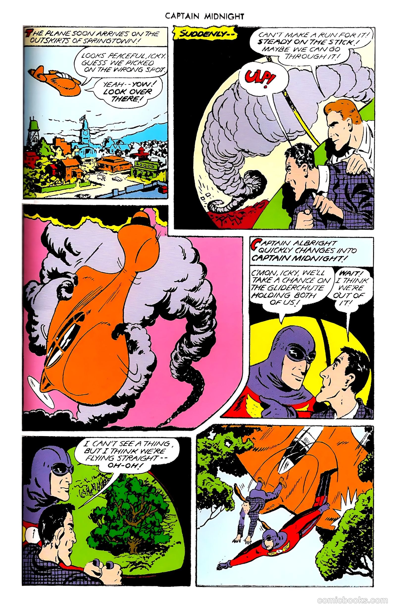Captain Midnight #9 — page 40 of 68