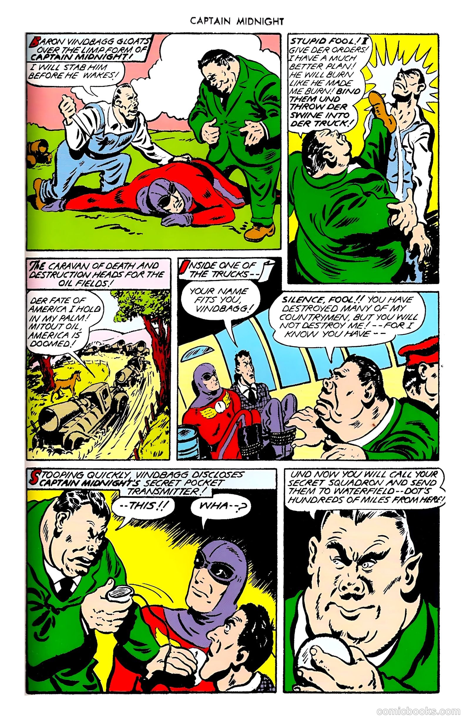 Captain Midnight #9 — page 44 of 68